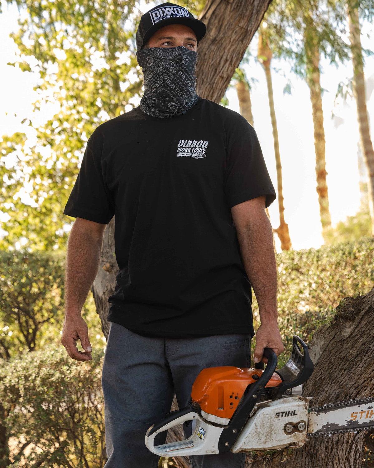 Chainsaw T-Shirt - Black - Dixxon Flannel Co. view 3