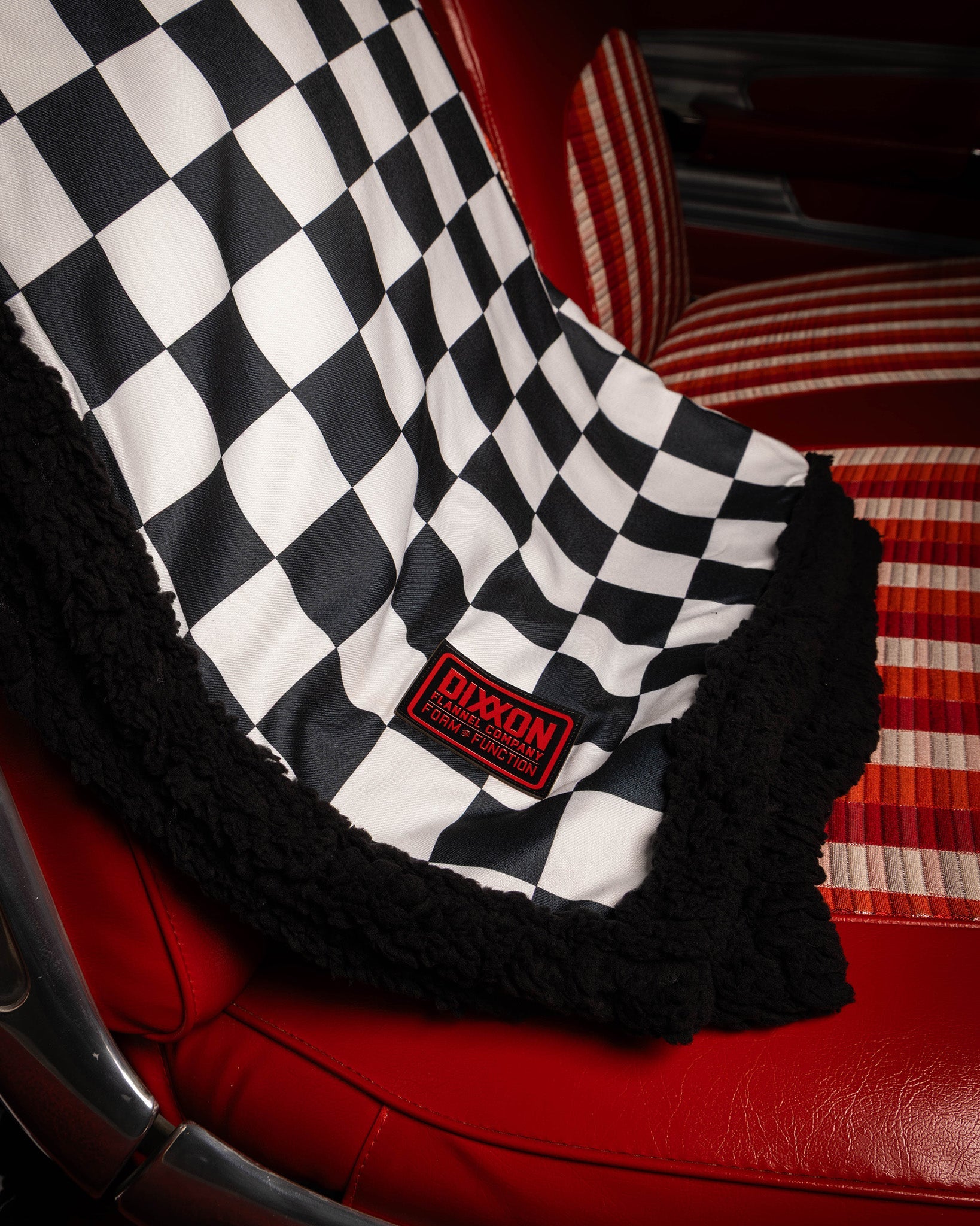 Checkered Flannel Sherpa Blanket - Dixxon Flannel Co.