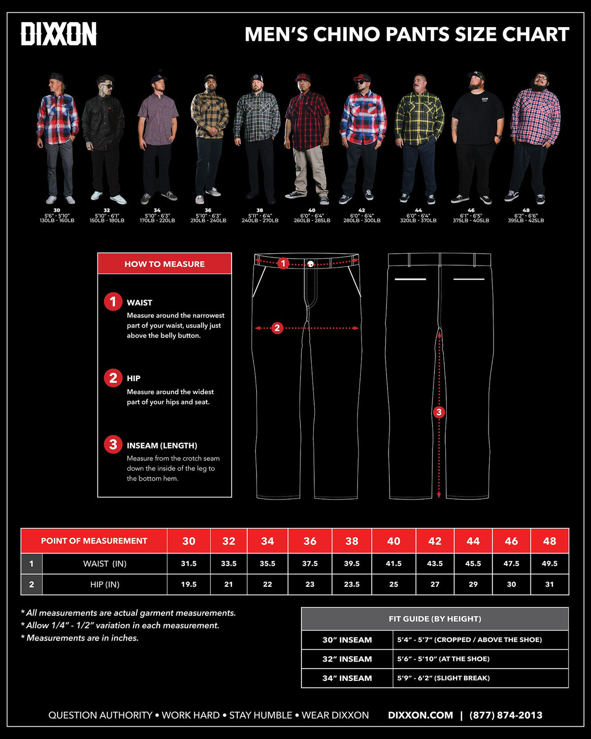 Chino Pants - Black - Dixxon Flannel Co. view 8
