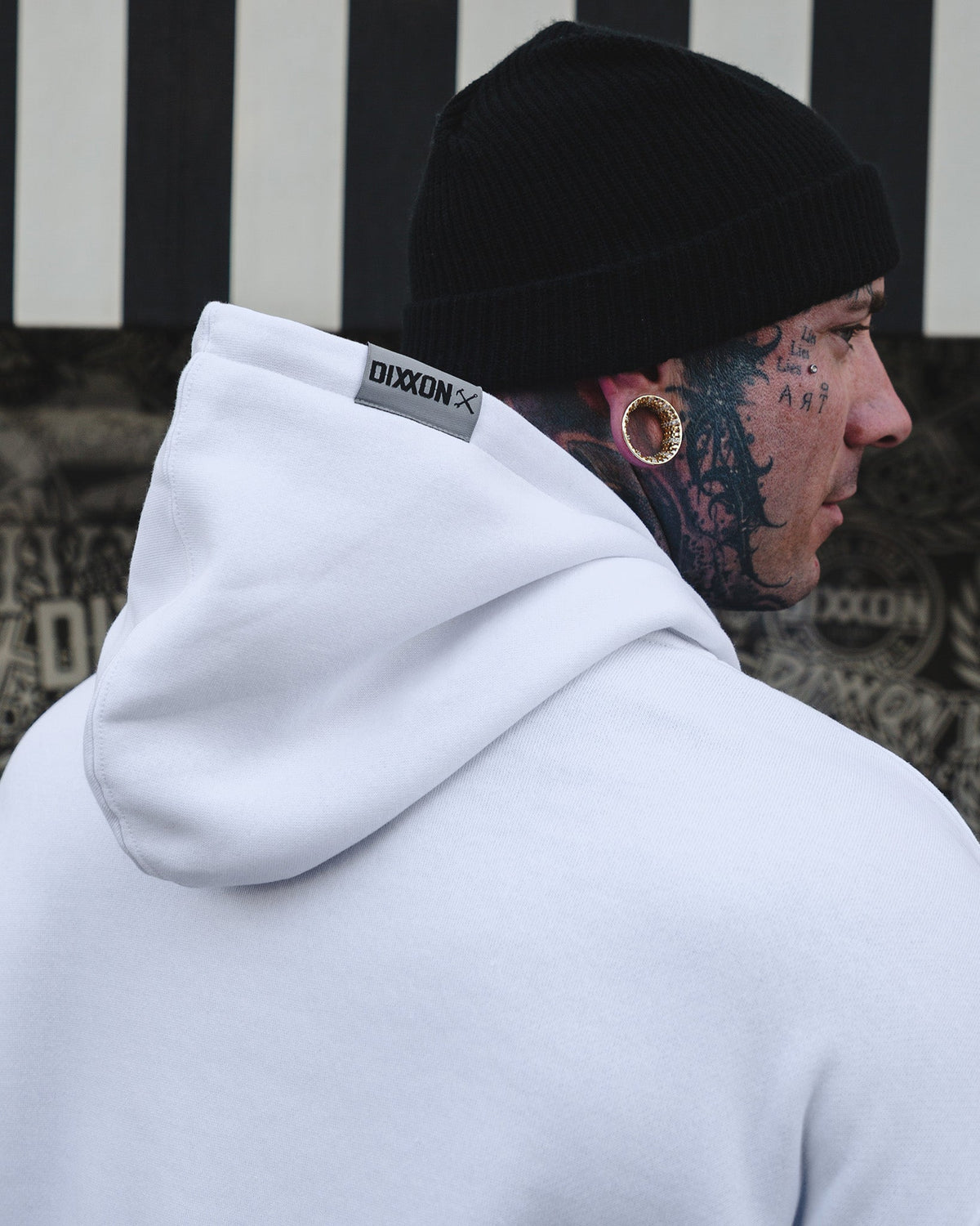 Chrome Pullover Hoodie - White - Dixxon Flannel Co. view 5