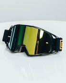 Contender MX Goggle - Black & Gold / REVO Gold Lens - Dixxon Flannel Co.
