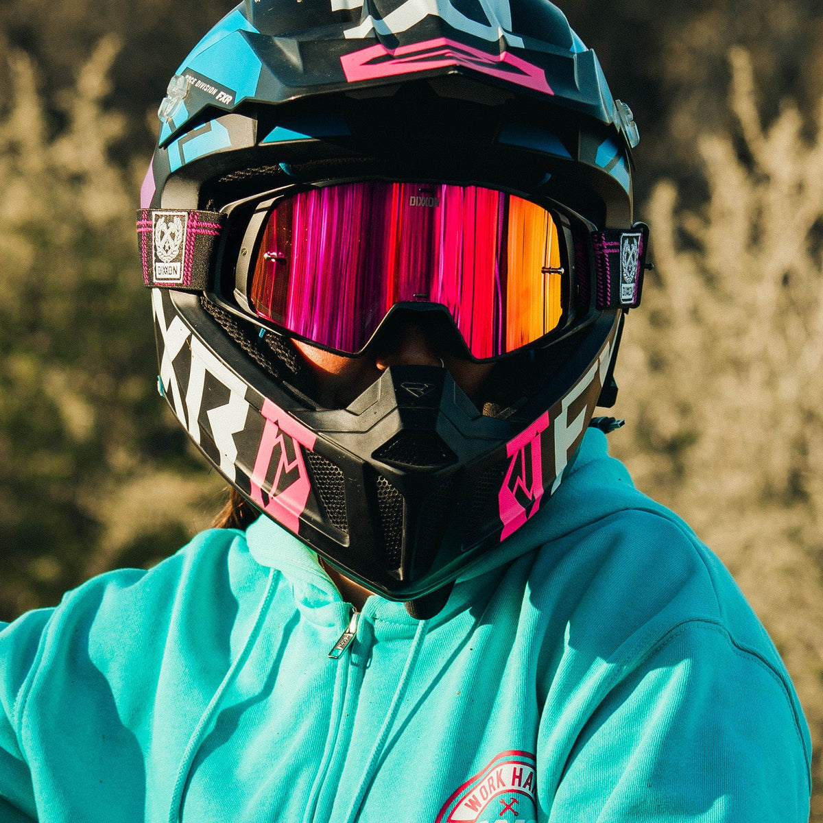 pink mx goggles Contender PRO - Plaid / REVO Pink Lens Color Options:Space Gray Blue Initial thoughts on pinion adjustable airsoft mask. One piece frame