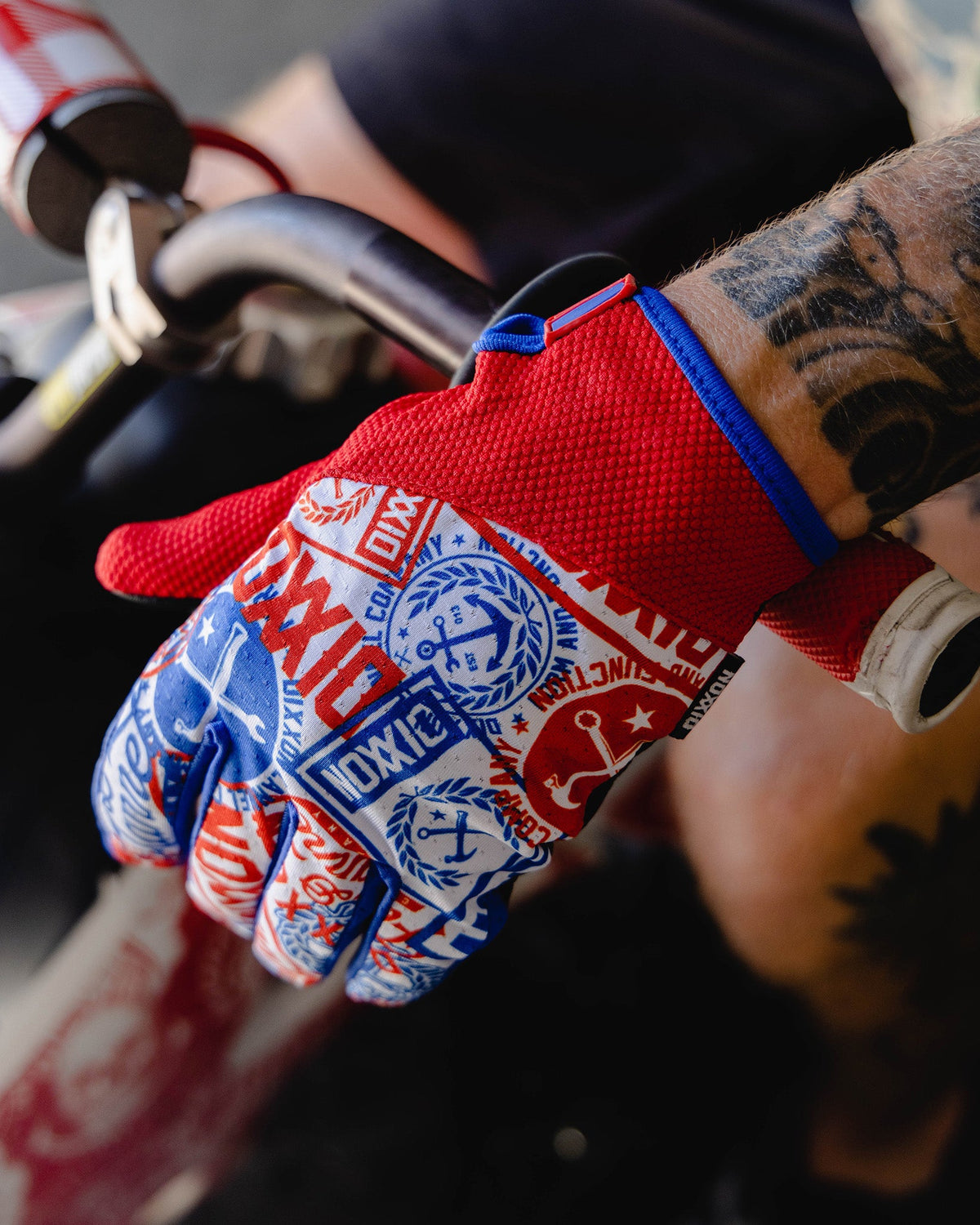 Corpo Overload Moto Gloves - America - Dixxon Flannel Co. view 1