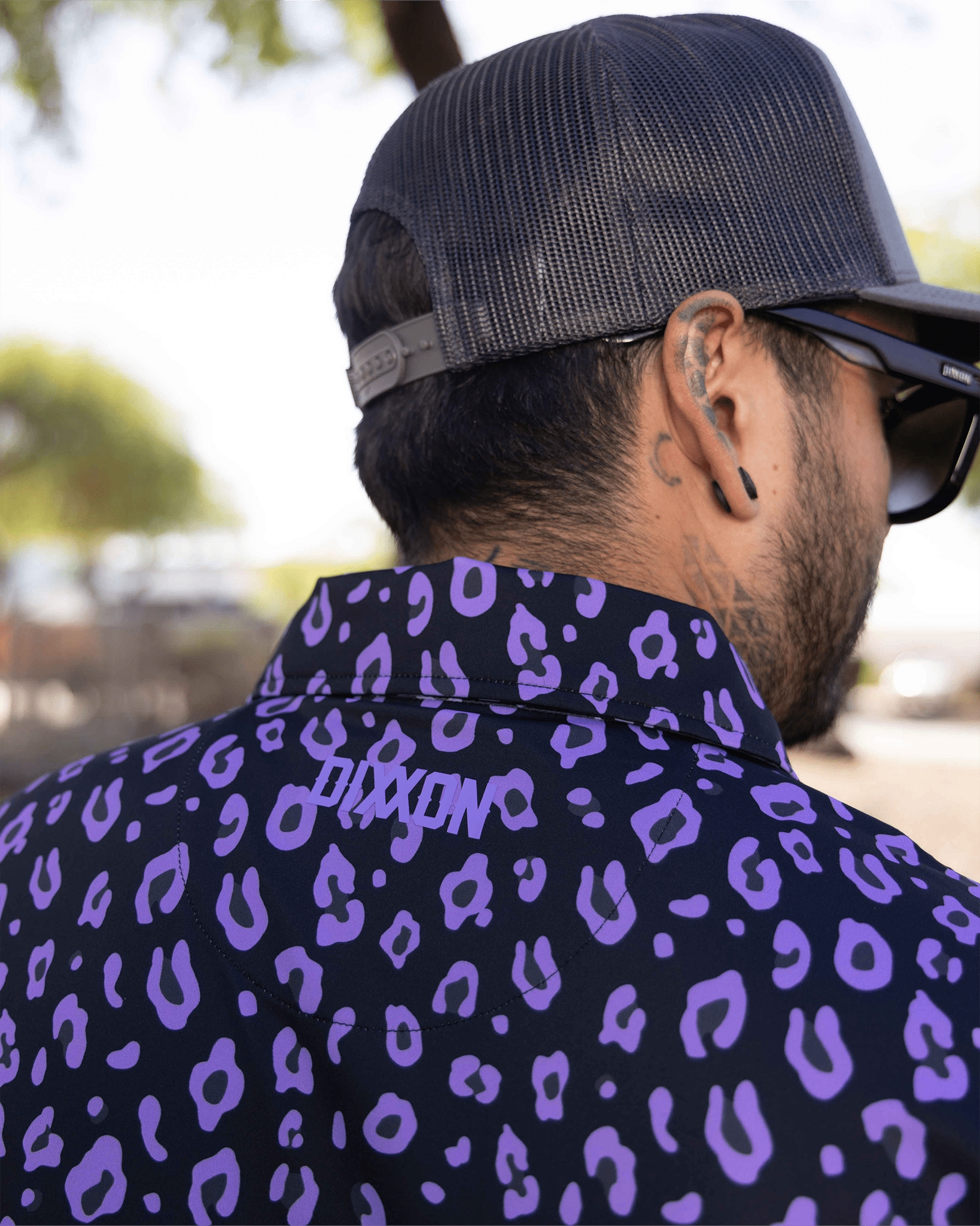Cougar Hunter Party Polo - Purple - Dixxon Flannel Co.
