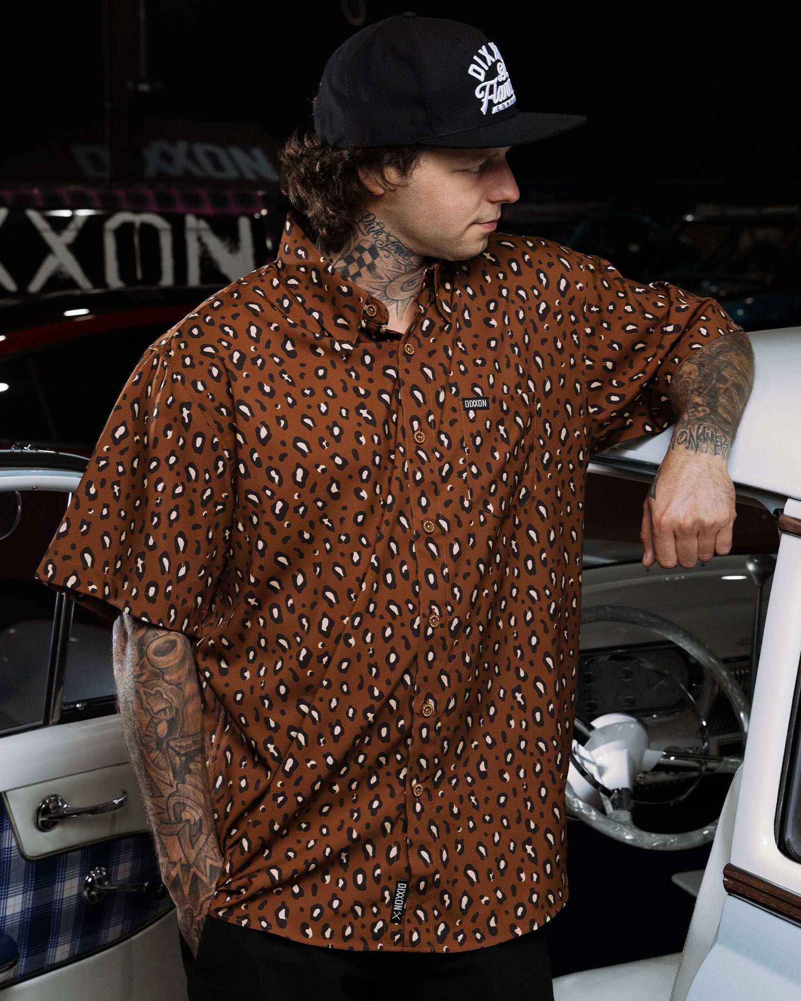 Cougar Hunter Party Shirt - Brown - Dixxon Flannel Co.