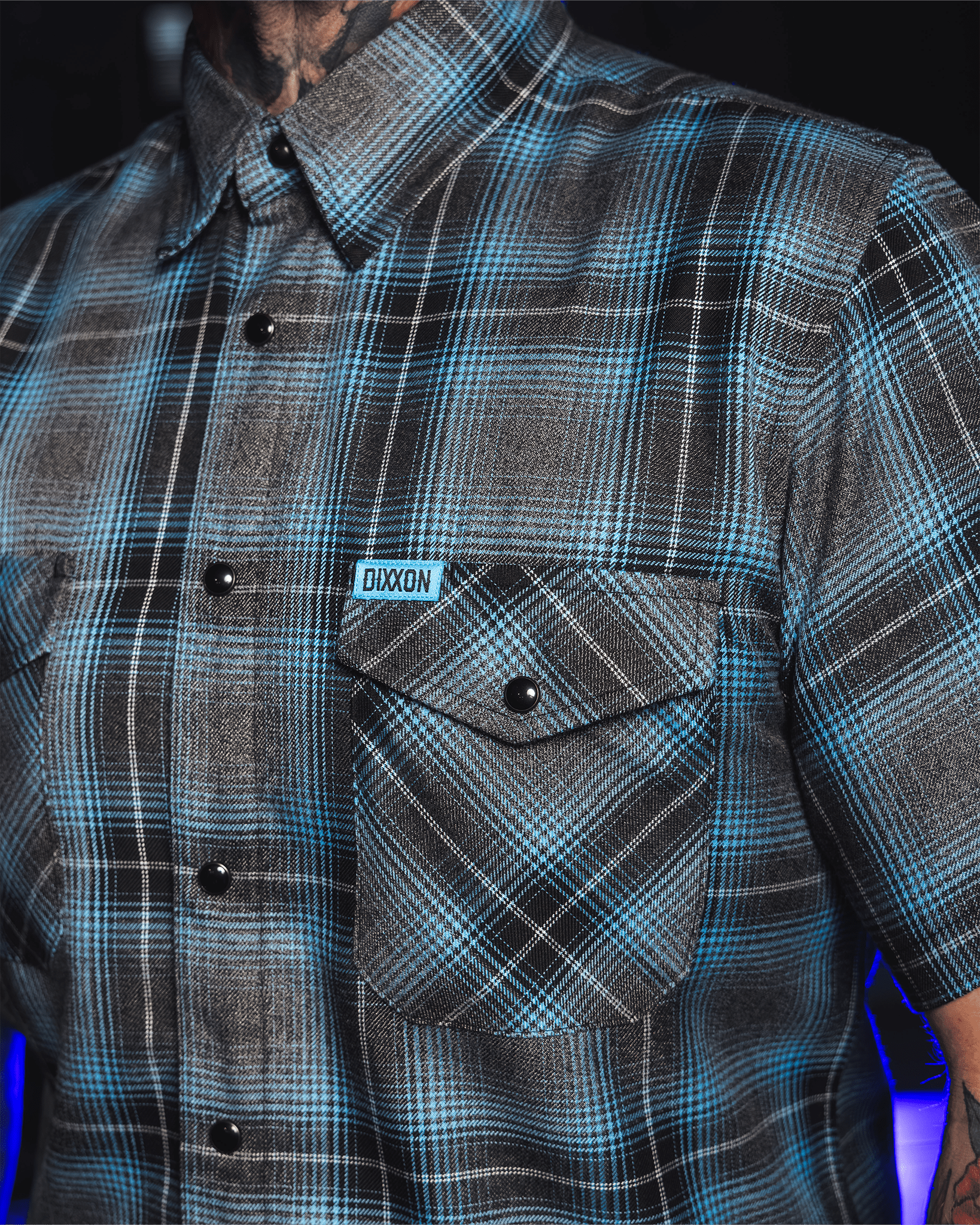 Cyanide 3.0 Short Sleeve Flannel - Dixxon Flannel Co. view 7