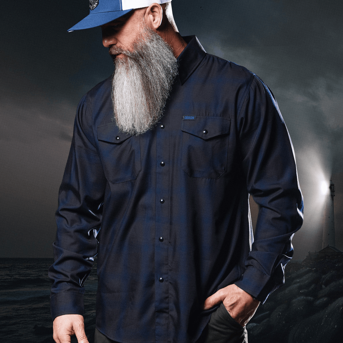 Deep Sea Bamboo Long Sleeve | Dixxon Flannel Co.