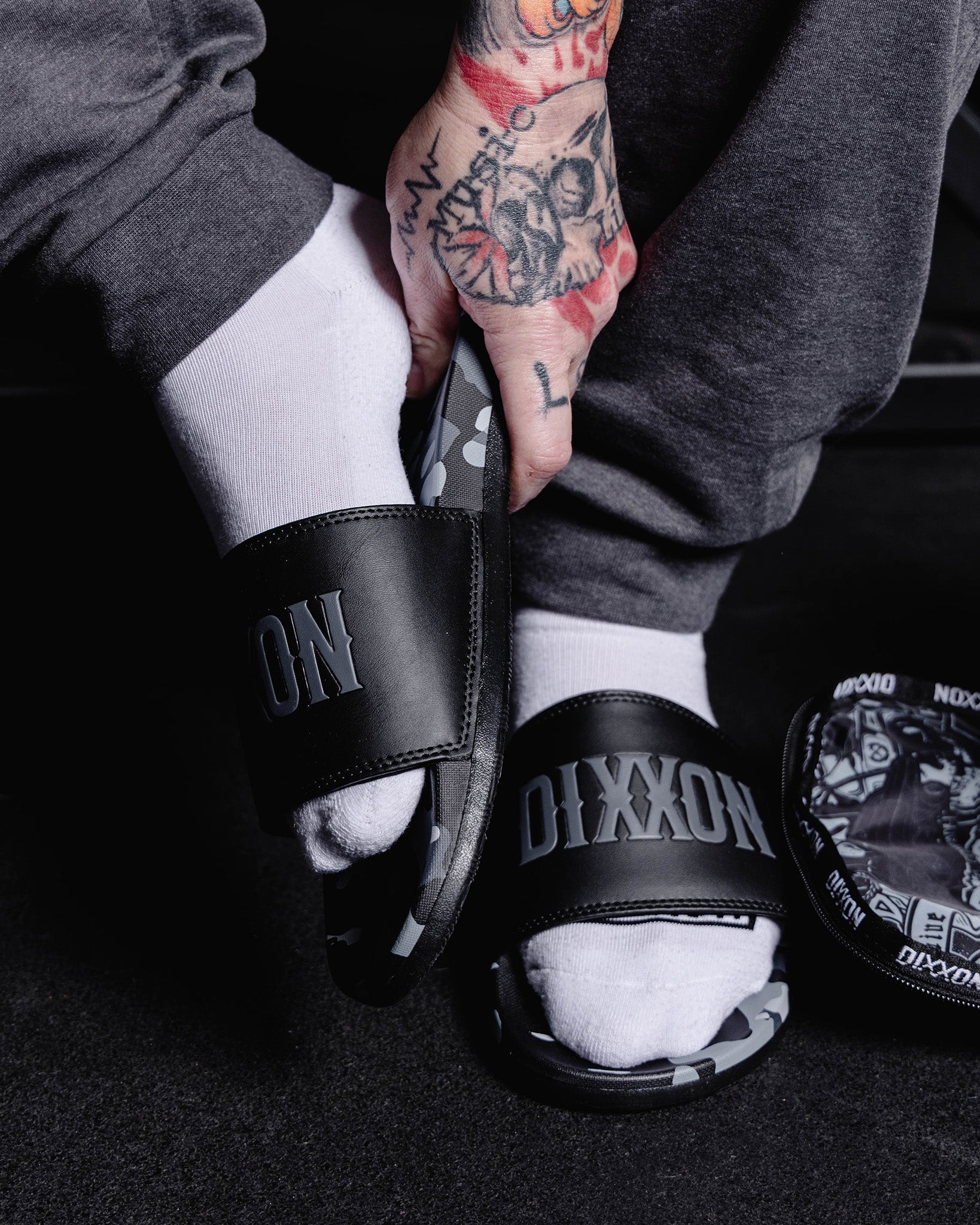Delta Slides - Black Camo - Dixxon Flannel Co.
