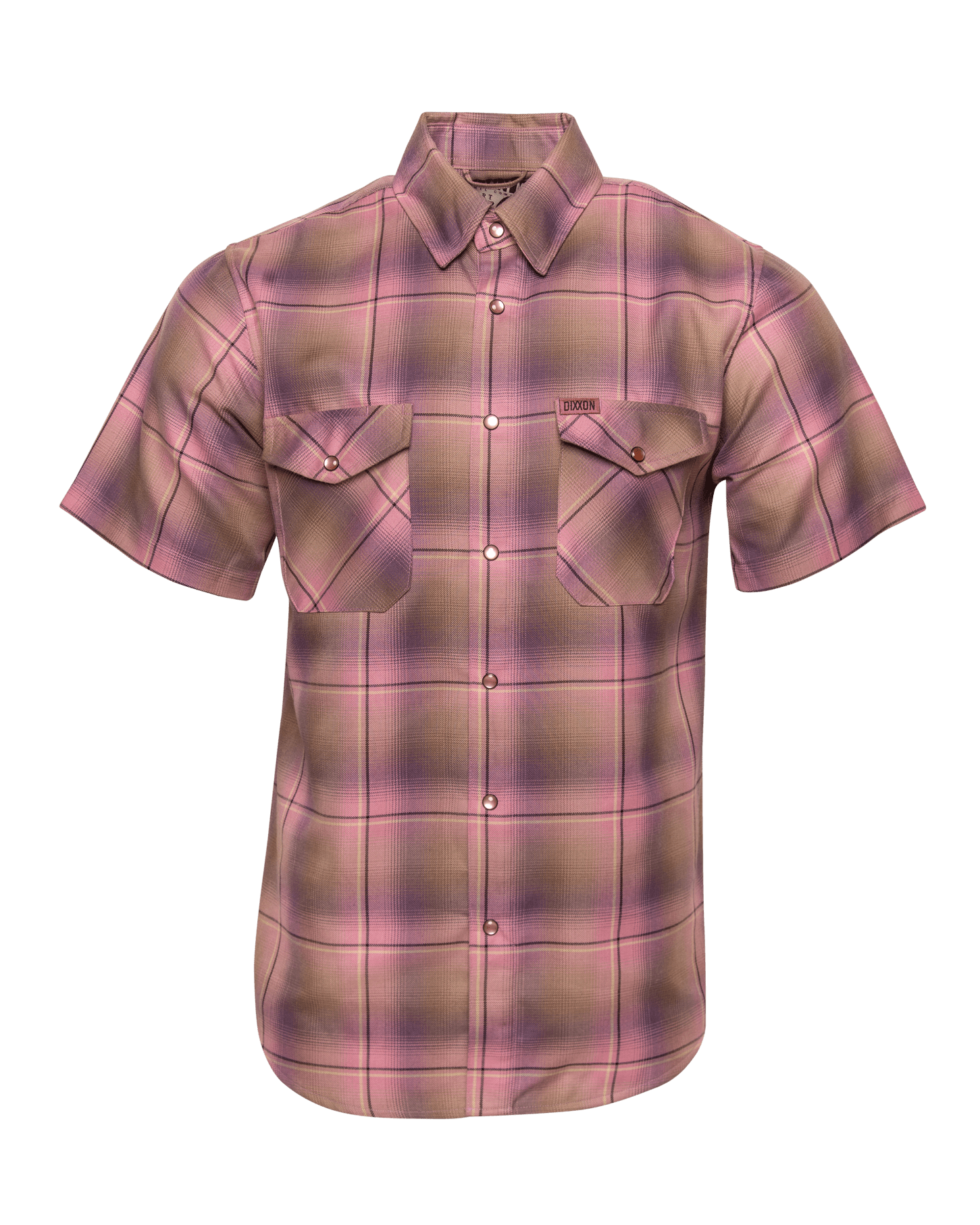 Desert Rose Short Sleeve Flannel - Dixxon Flannel Co. view 2