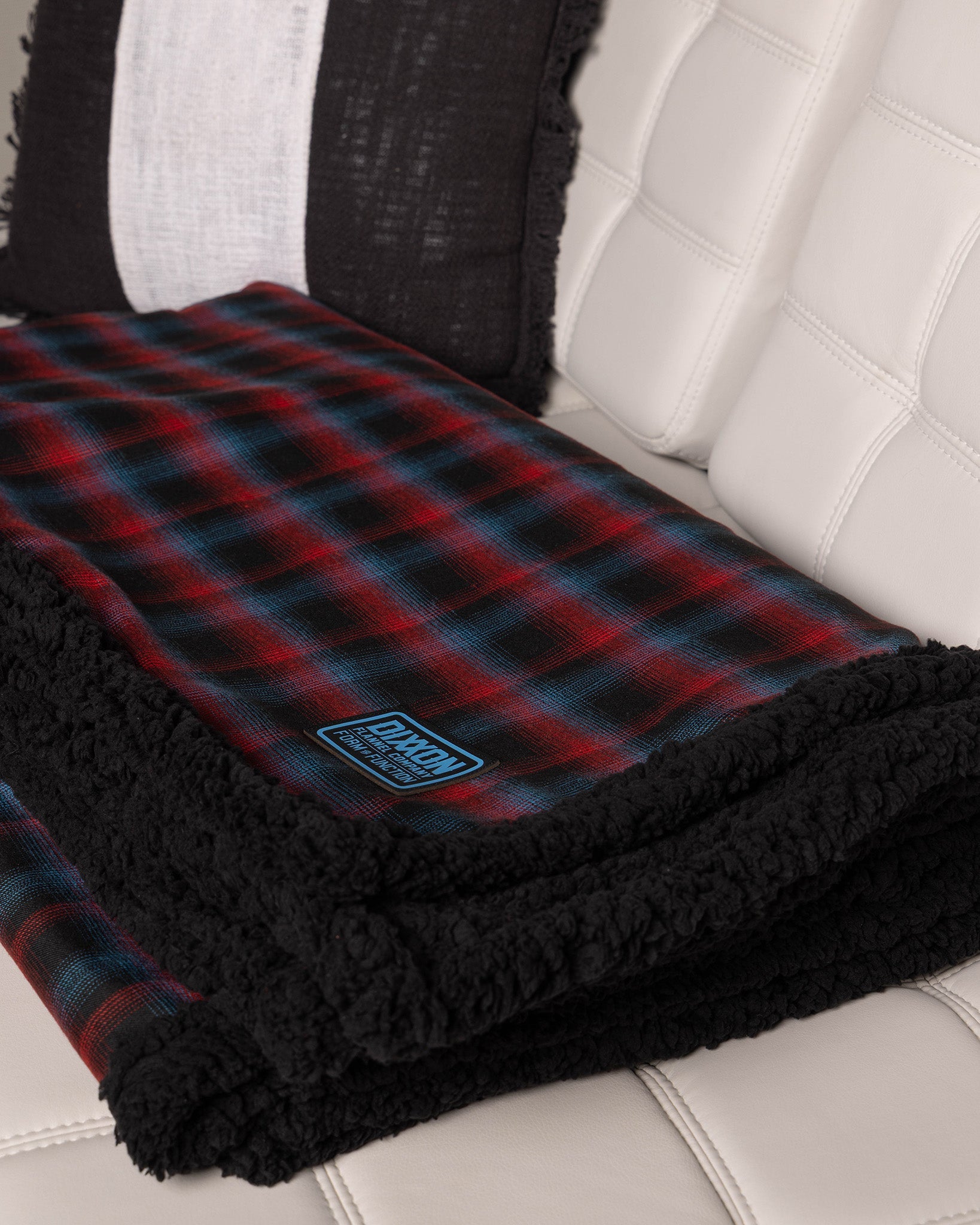 Dimension Flannel Sherpa Blanket - Dixxon Flannel Co.