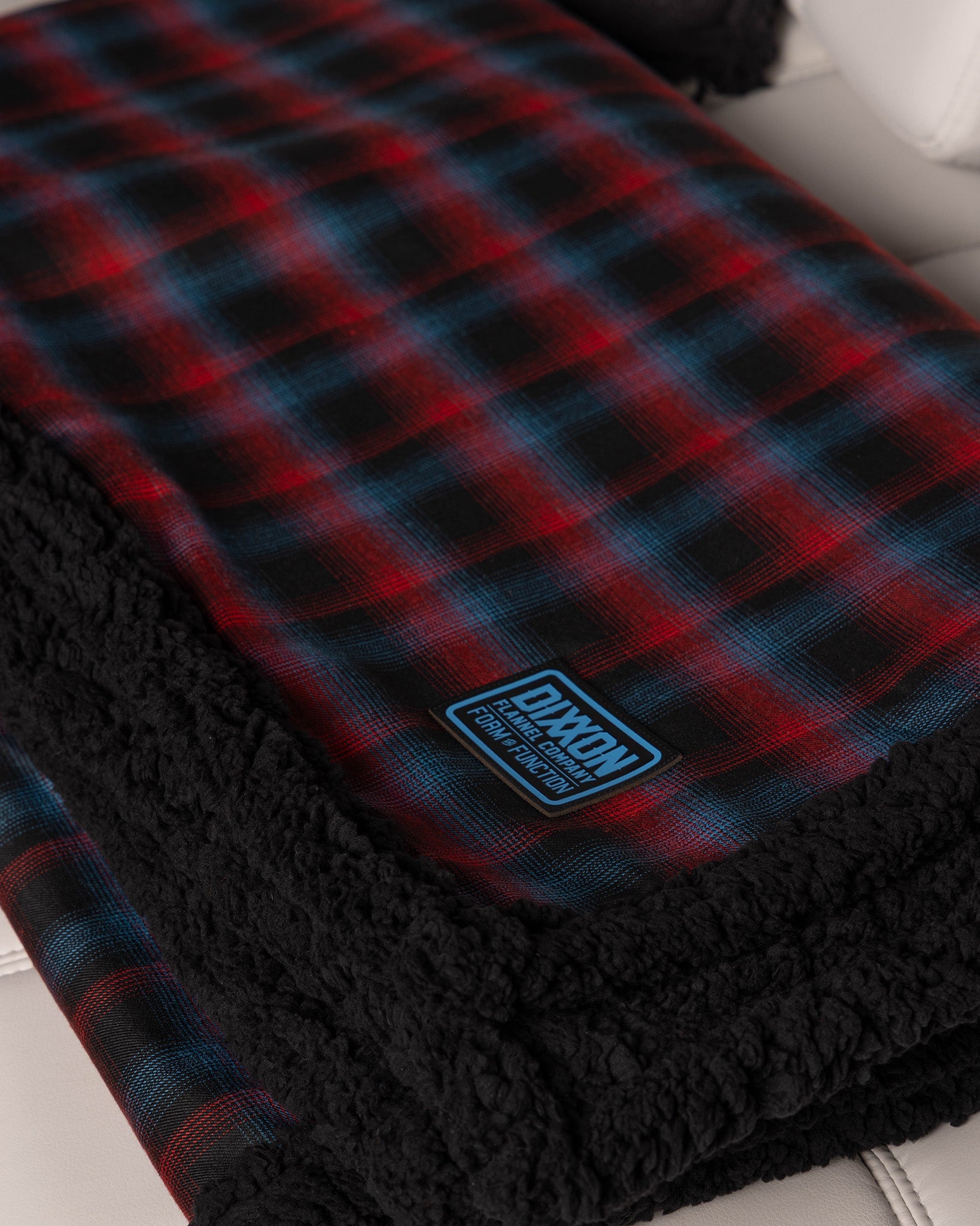 Dimension Flannel Sherpa Blanket - Dixxon Flannel Co.