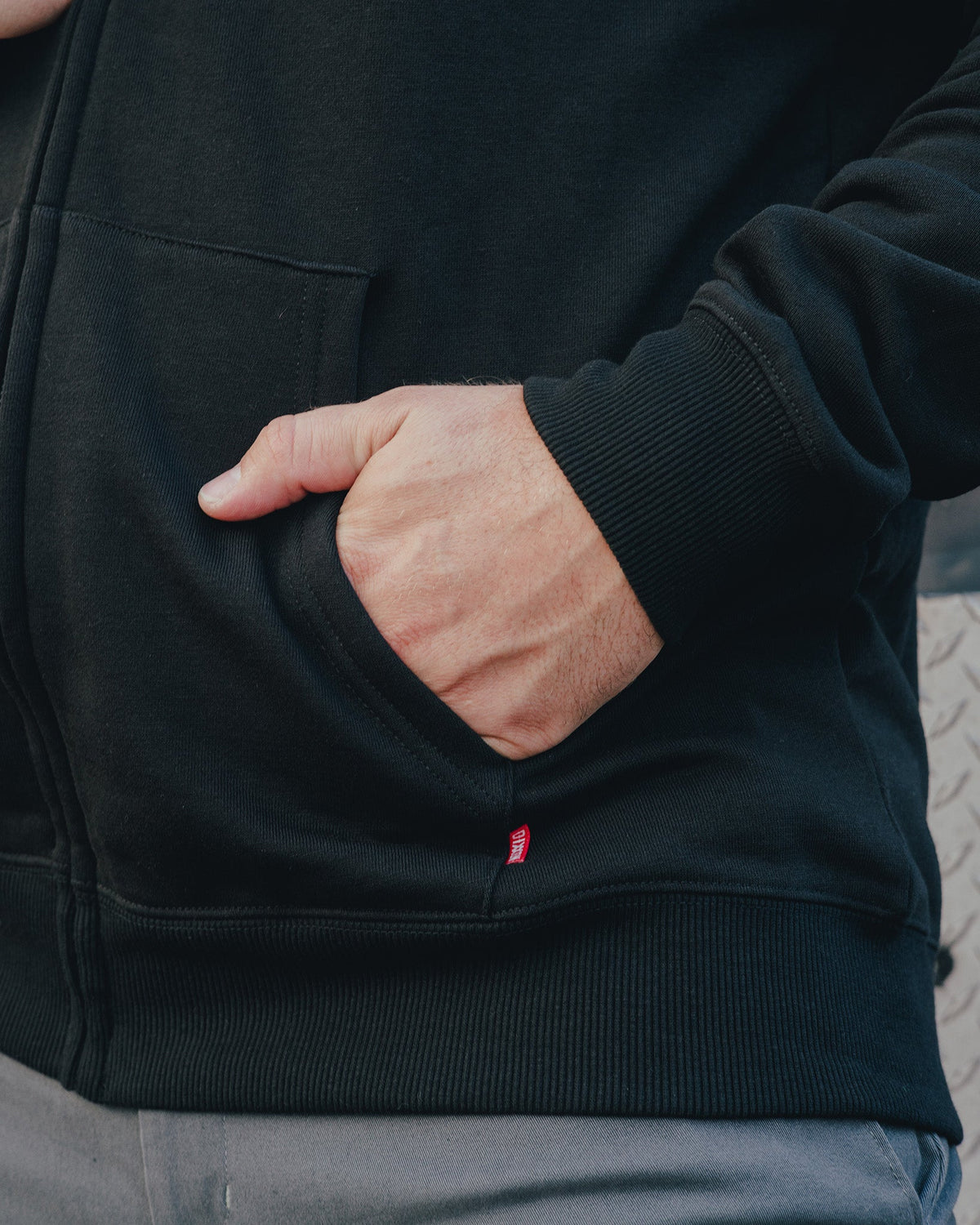 Eagle Eye Zip Up - Black - view 4