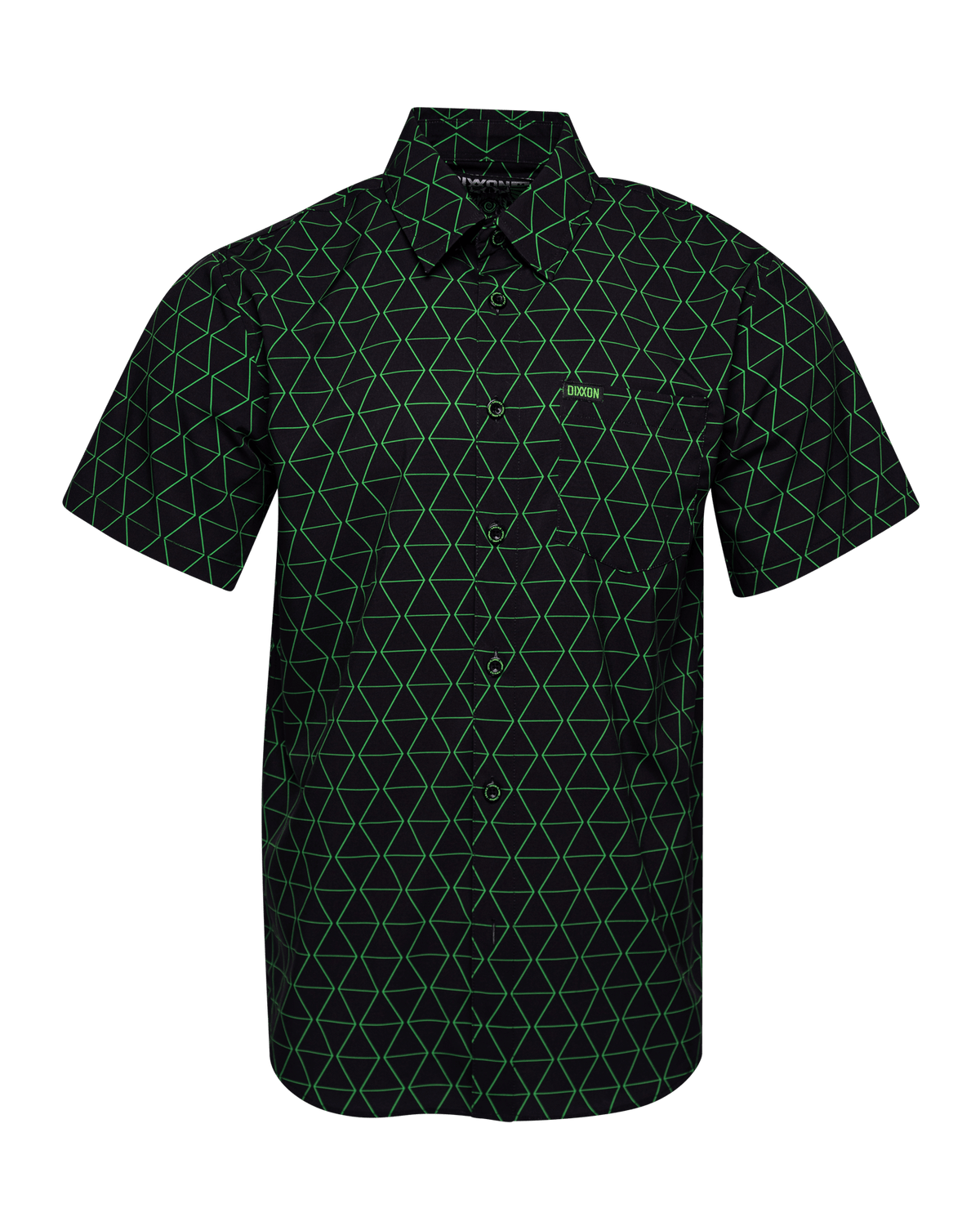 Enigma Party Shirt - Black & Green - Dixxon Flannel Co. view 2
