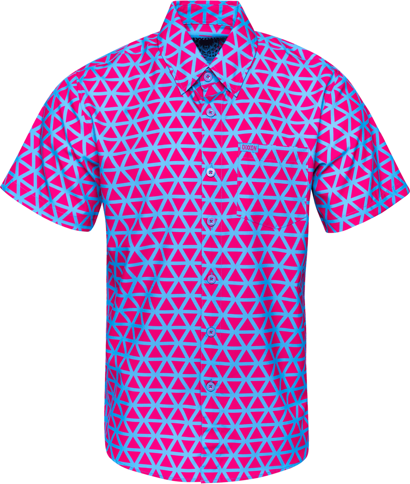 Enigma Party Shirt - Pink & Blue - Dixxon Flannel Co.