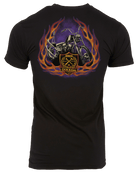 Fire Crest T - Shirt - Black - Dixxon Flannel Co.