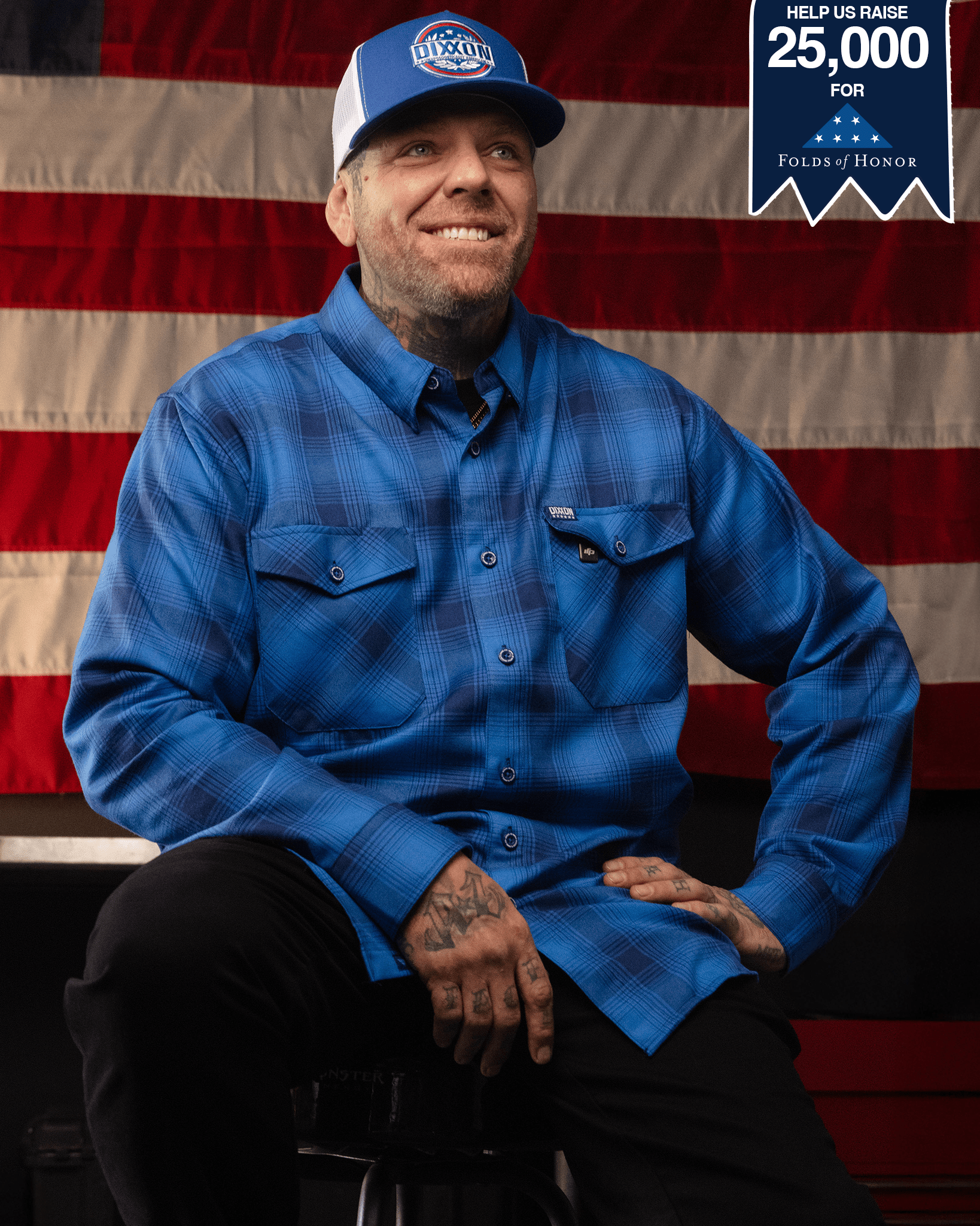 Folds of Honor Flannel - Dixxon Flannel Co.