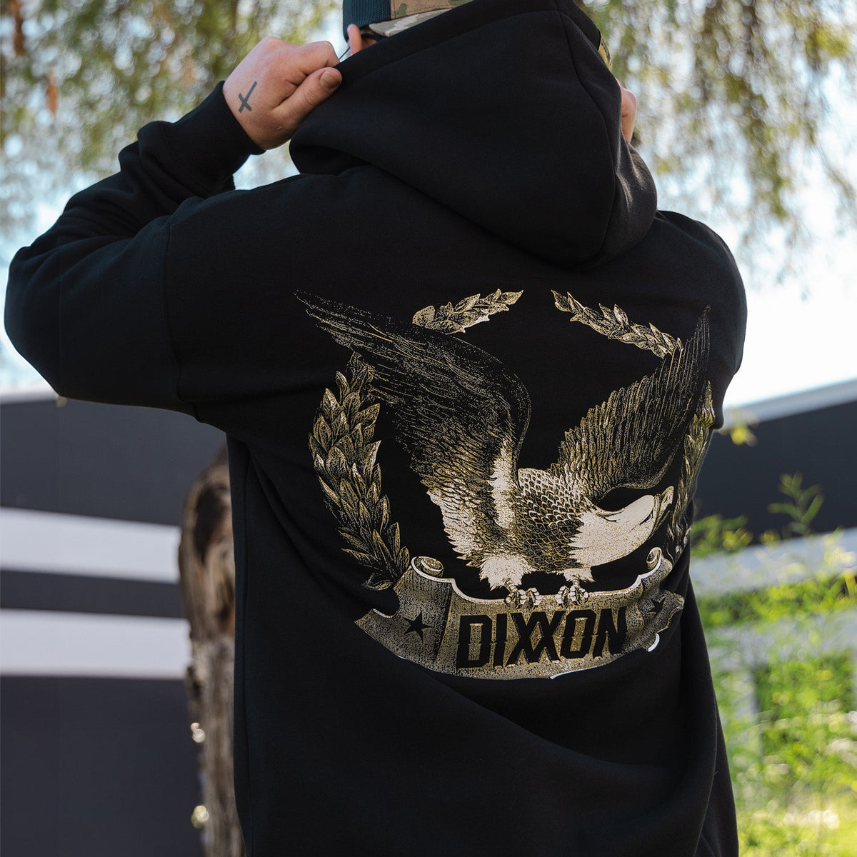 Freedom Zip Up Hoodie - Black | Dixxon Flannel Co. - Shop Now