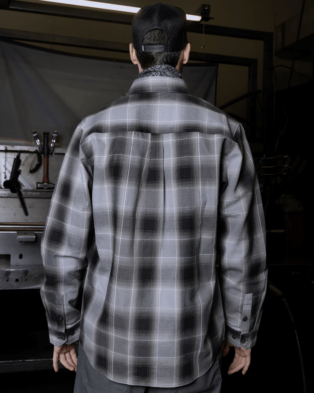 Galvanized FR Flannel - Dixxon Flannel Co. view 3
