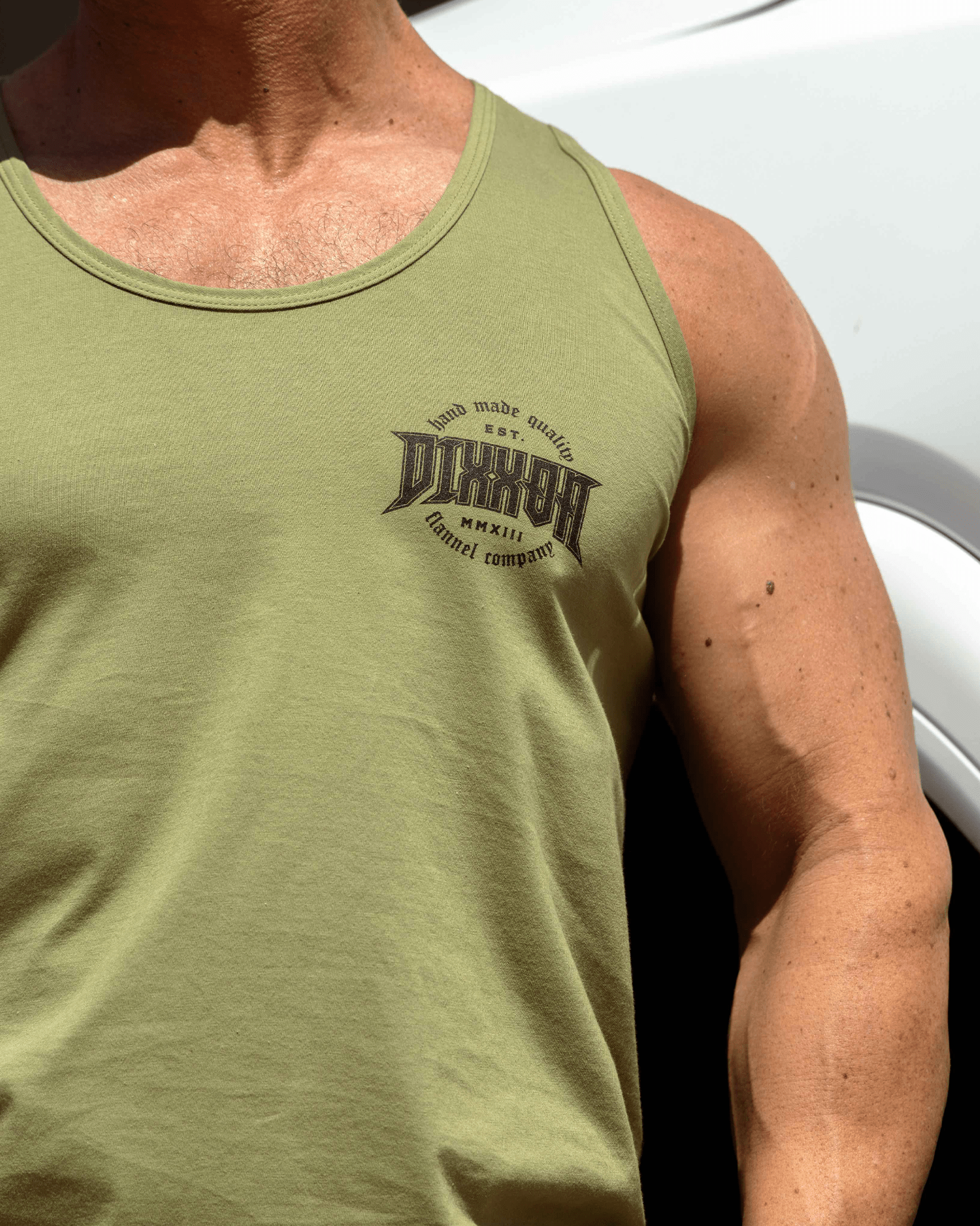 Hand Made Tank - O.D. Green - Dixxon Flannel Co.