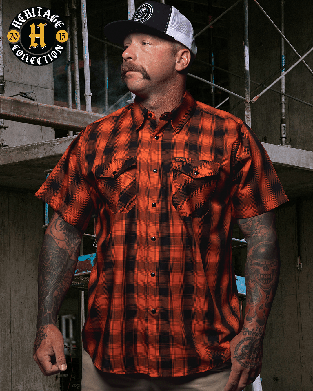 Hardhat Heritage Bamboo Short Sleeve - Dixxon Flannel Co. view 1