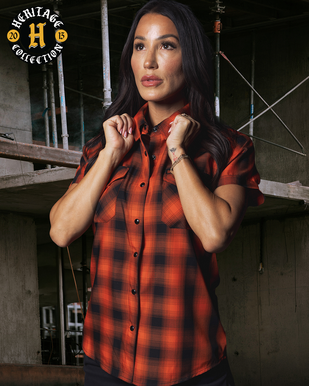 Women's Hardhat Heritage Bamboo Short Sleeve view 1