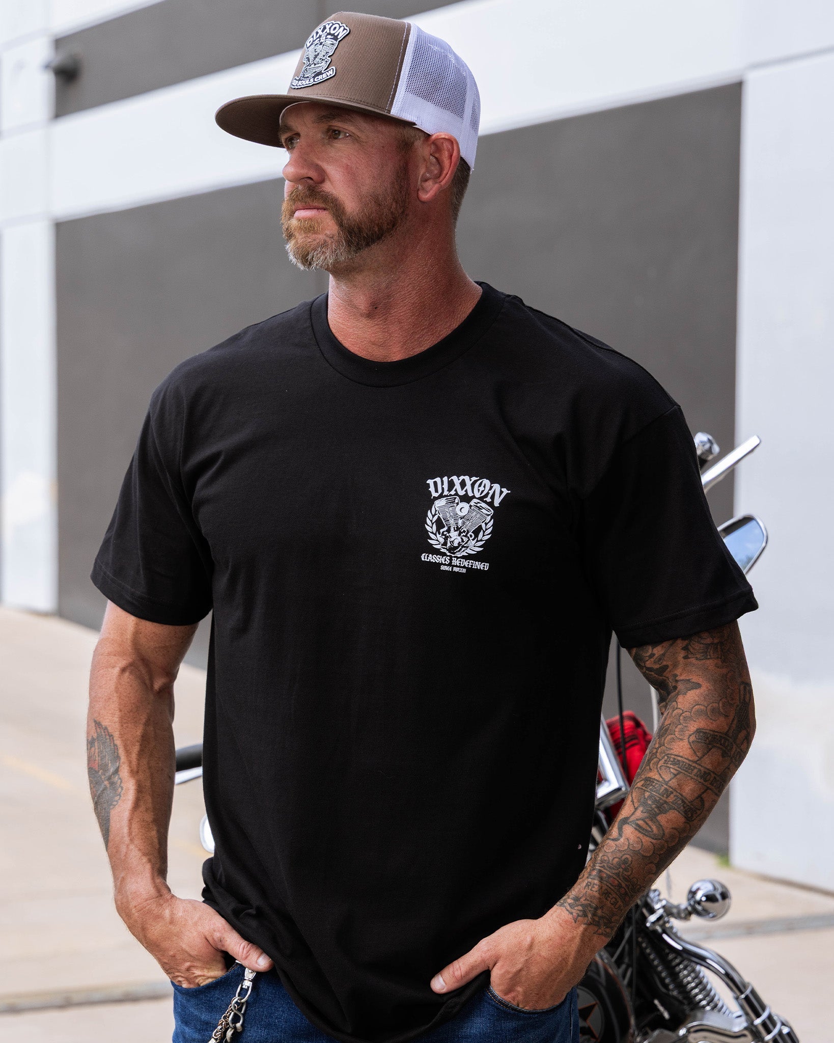 High And Tight T-Shirt - Black - Dixxon Flannel Co.