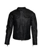 Hudson Leather Jacket - Black - Dixxon Flannel Co.