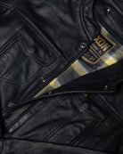 Hudson Leather Jacket - Black - Dixxon Flannel Co.