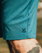 Hybrid Shorts - Aqua - Dixxon Flannel Co.