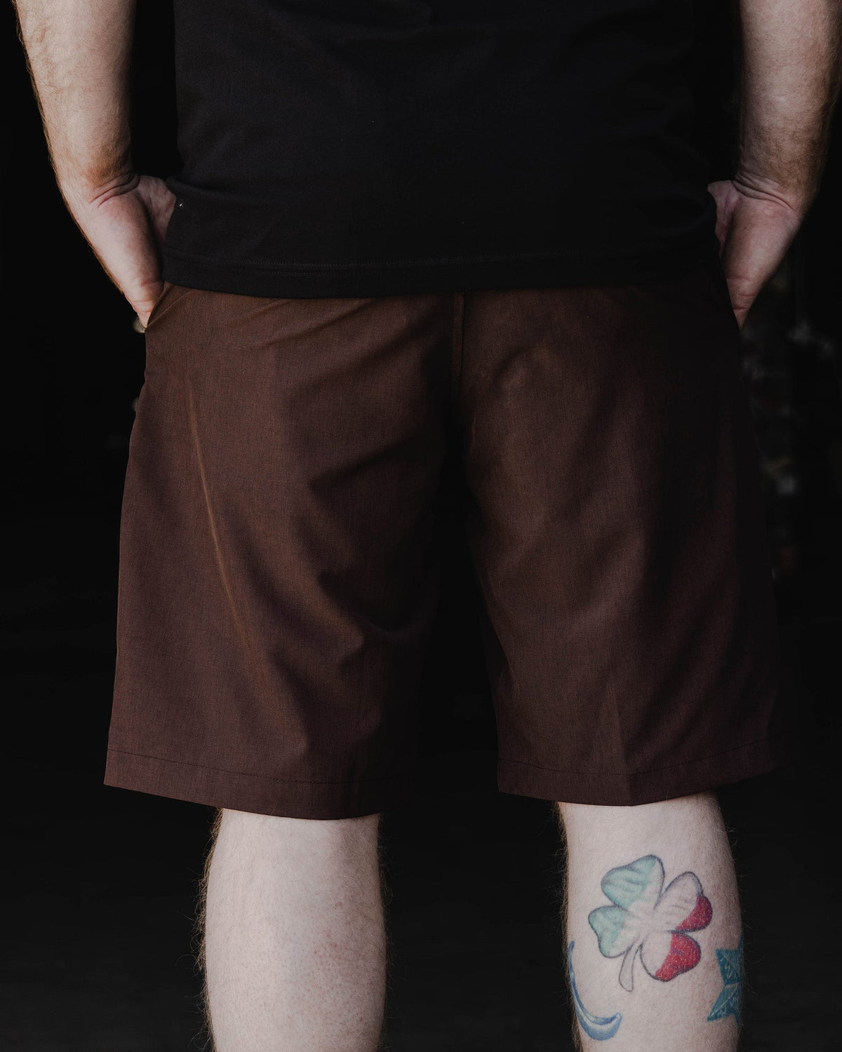 Hybrid Shorts - Brown - Dixxon Flannel Co. view 5