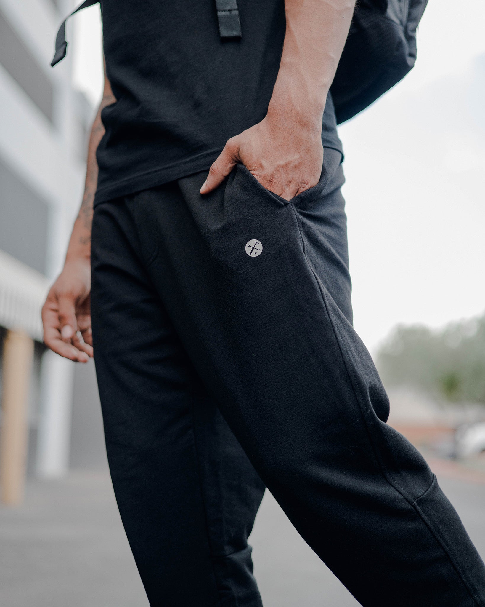 Joggers - Black - Dixxon Flannel Co. view 3