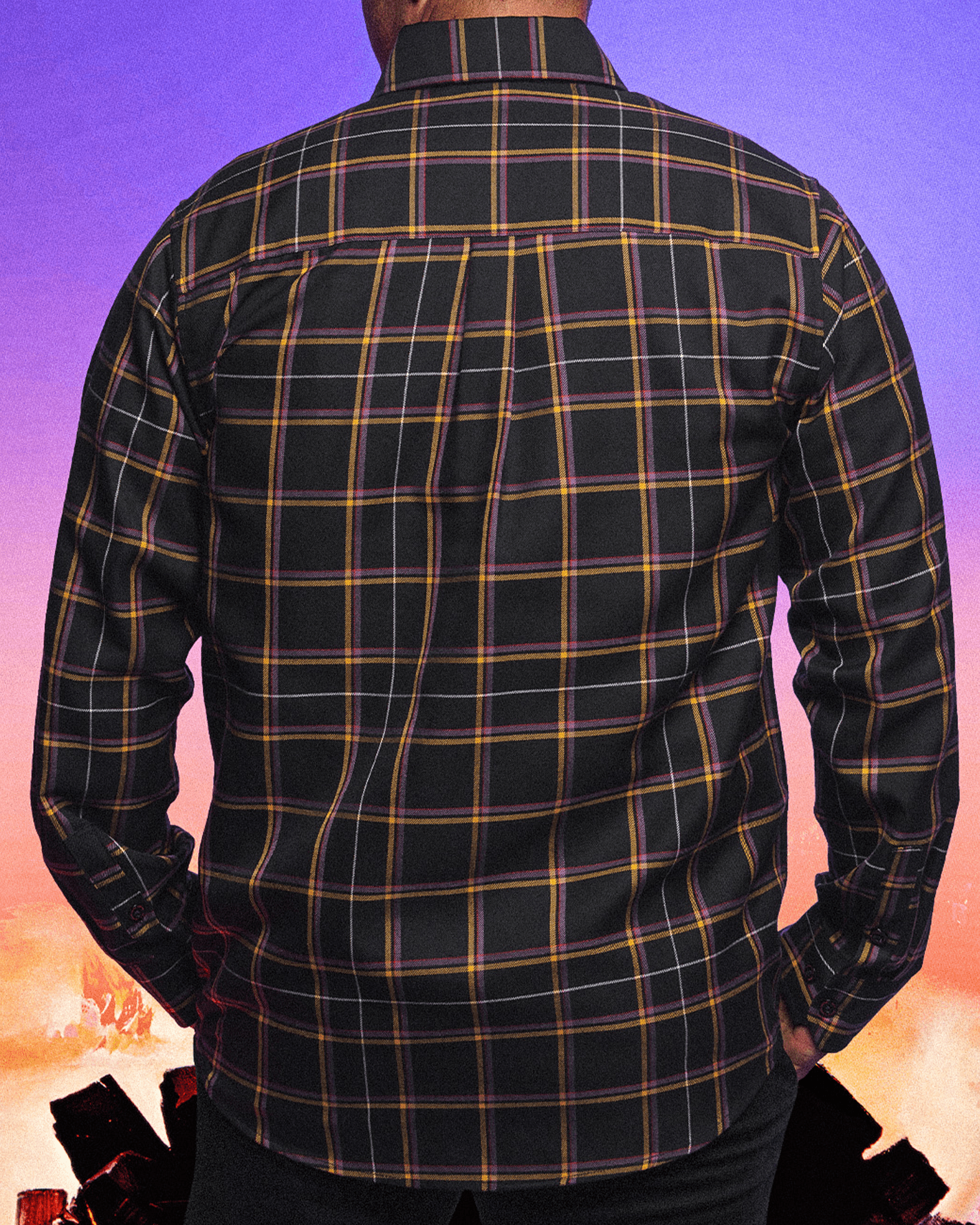 KISS Destroyer Flannel - Dixxon Flannel Co. view 3
