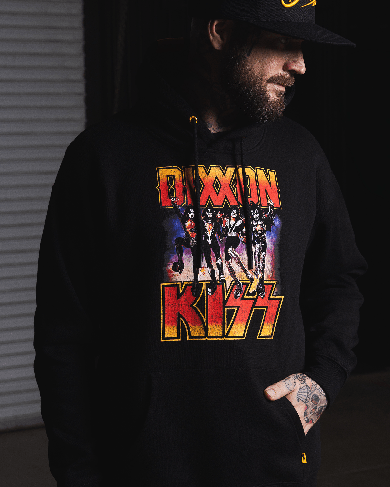 KISS Destroyer Pullover Hoodie - Black - Dixxon Flannel Co. view 11