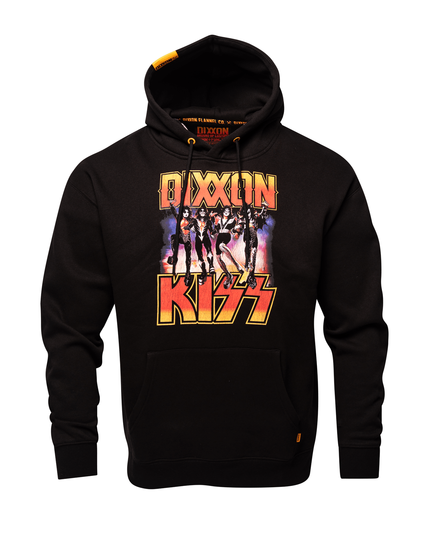 KISS Destroyer Pullover Hoodie - Black - Dixxon Flannel Co. view 2