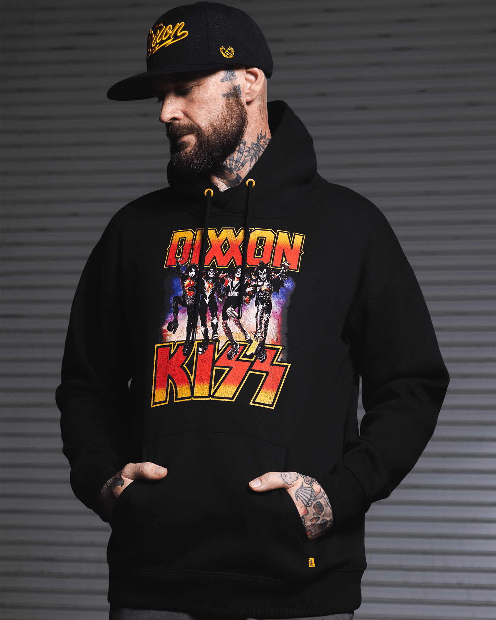 KISS Destroyer Pullover Hoodie - Black - Dixxon Flannel Co. view 10