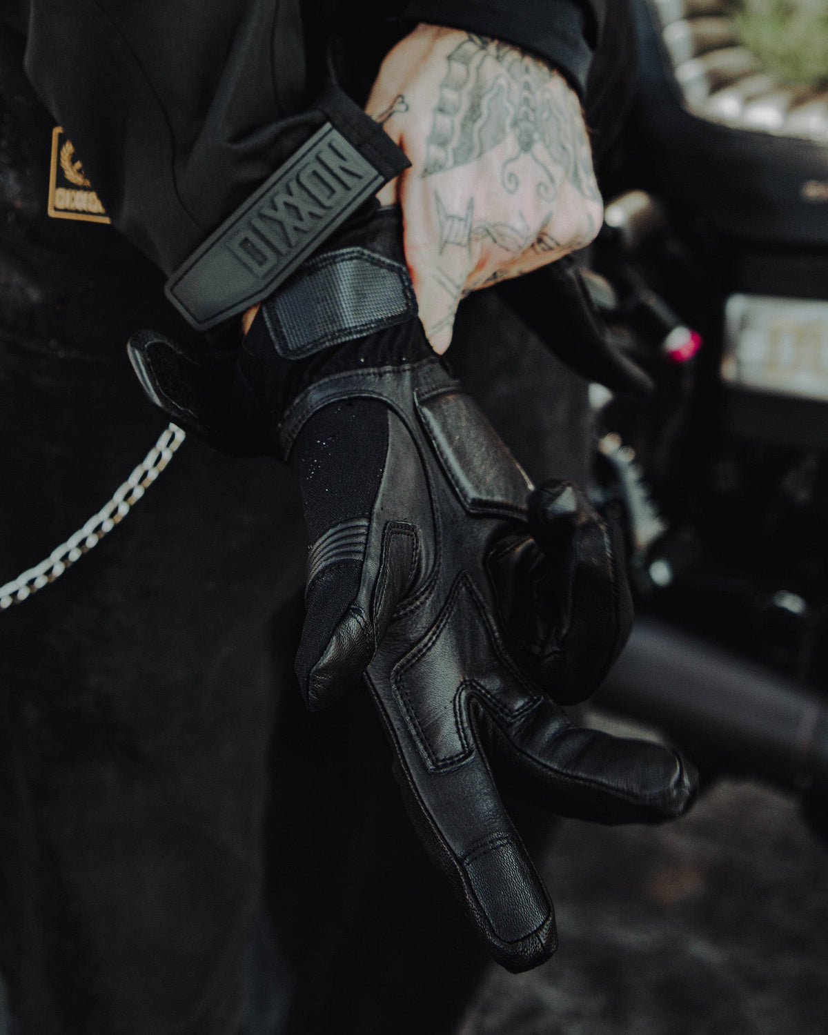 Laramie Leather Moto Gloves - Dixxon Flannel Co. view 1
