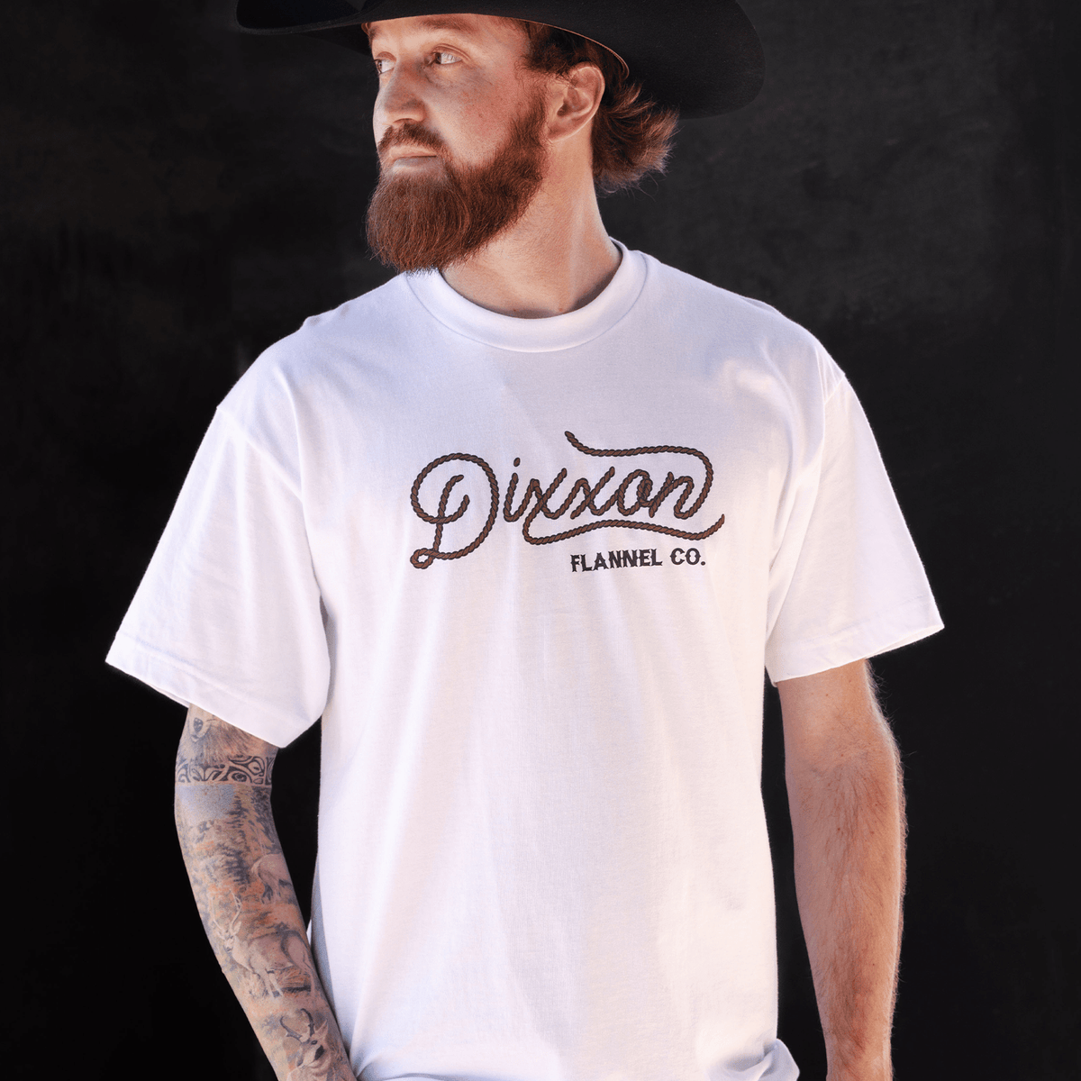 Lariat T-Shirt - White | Dixxon Flannel Co.
