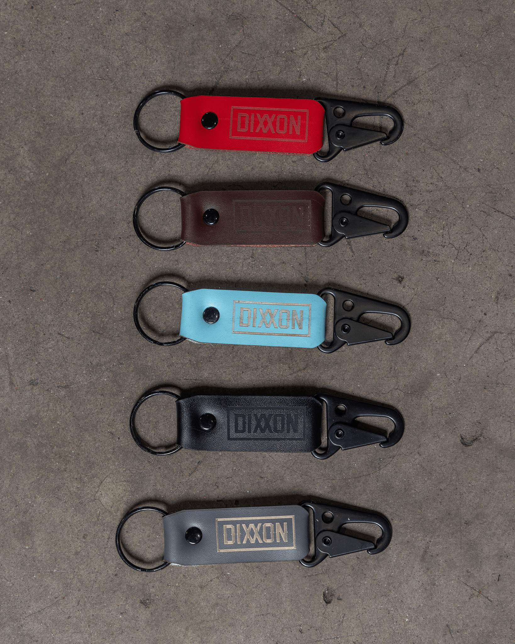 Leather Keychain Clip - Dixxon Flannel Co.