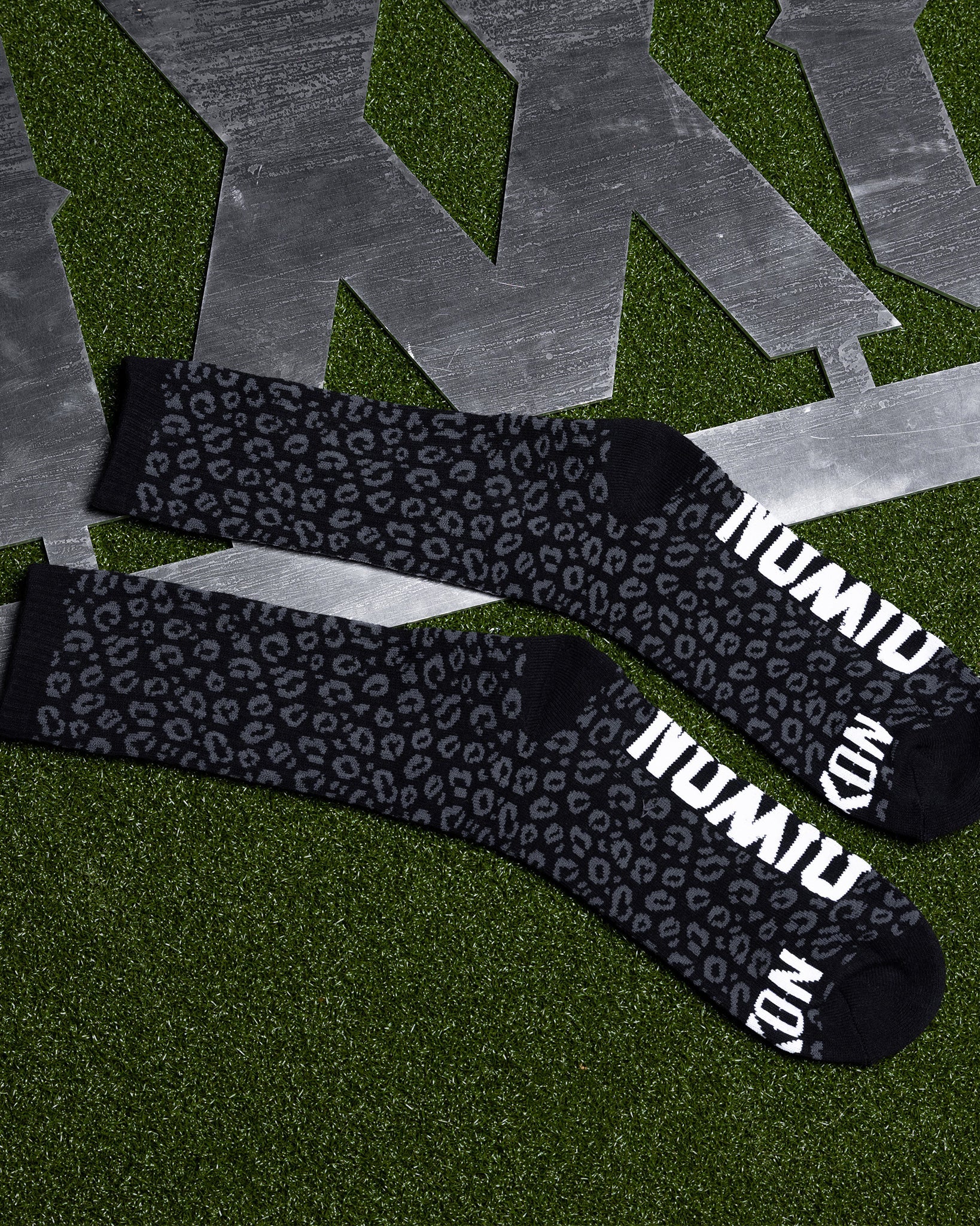 Leopard Crew Socks - Dixxon Flannel Co.