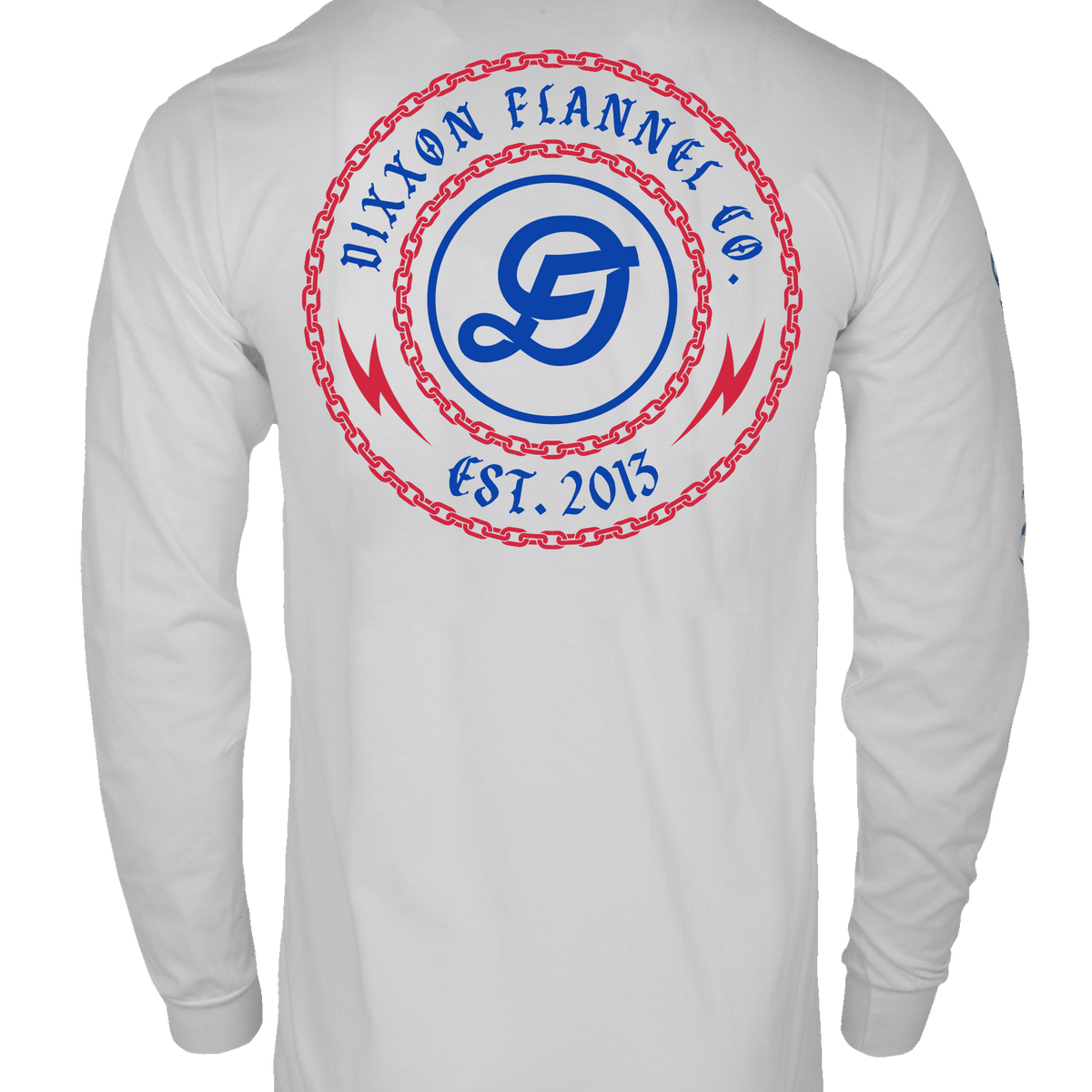 トップス Original Cotton Long Sleeve T-shirt ovy Linked UV Long Sleeve T-Shirt - White | Dixxon Flannel Co.