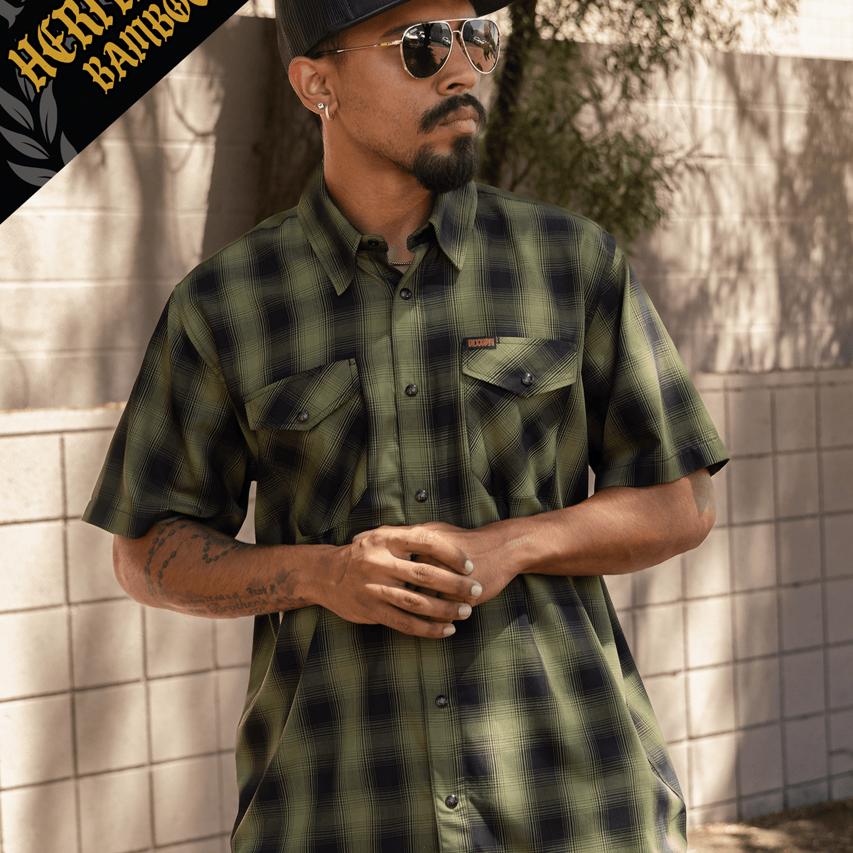 Lone Wolf Heritage Bamboo Short Sleeve | Dixxon Flannel Co.