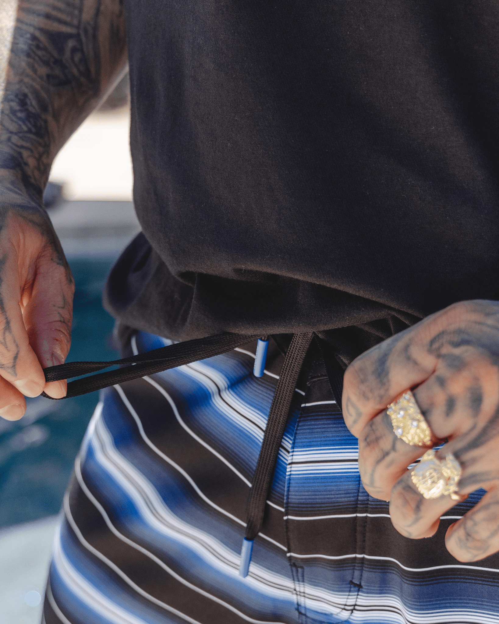 Low Low Boardshorts - Blue - Dixxon Flannel Co.