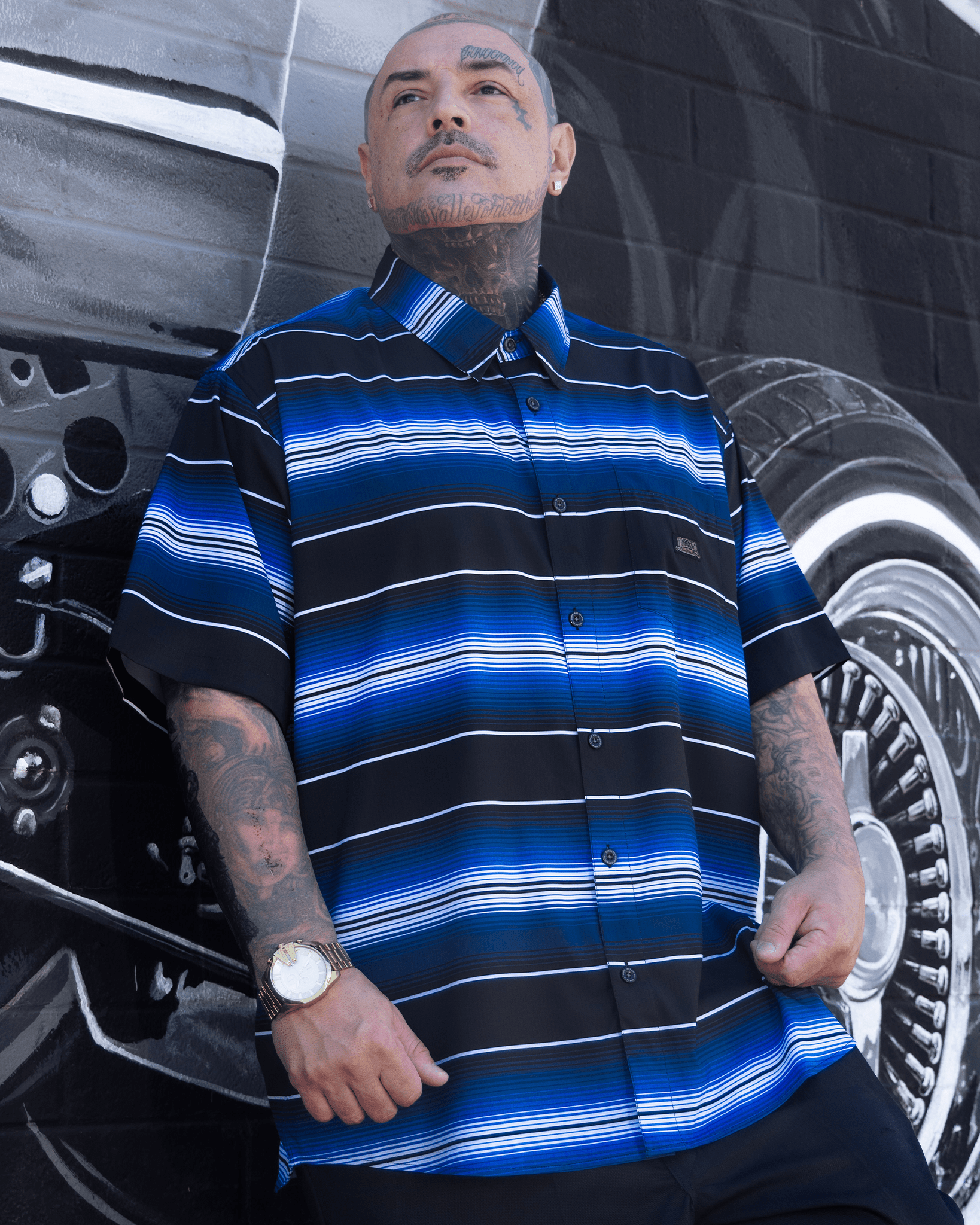 Low Low Party Shirt - Blue - Dixxon Flannel Co.