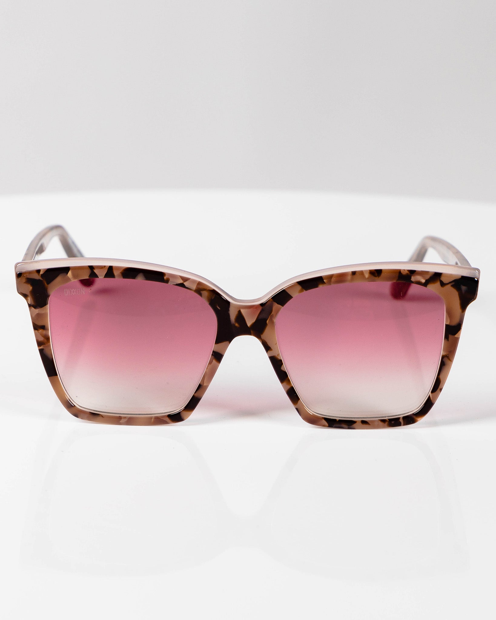 Luna Sunglasses - Mauve Tortoise & Pink Gradient - Dixxon Flannel Co.