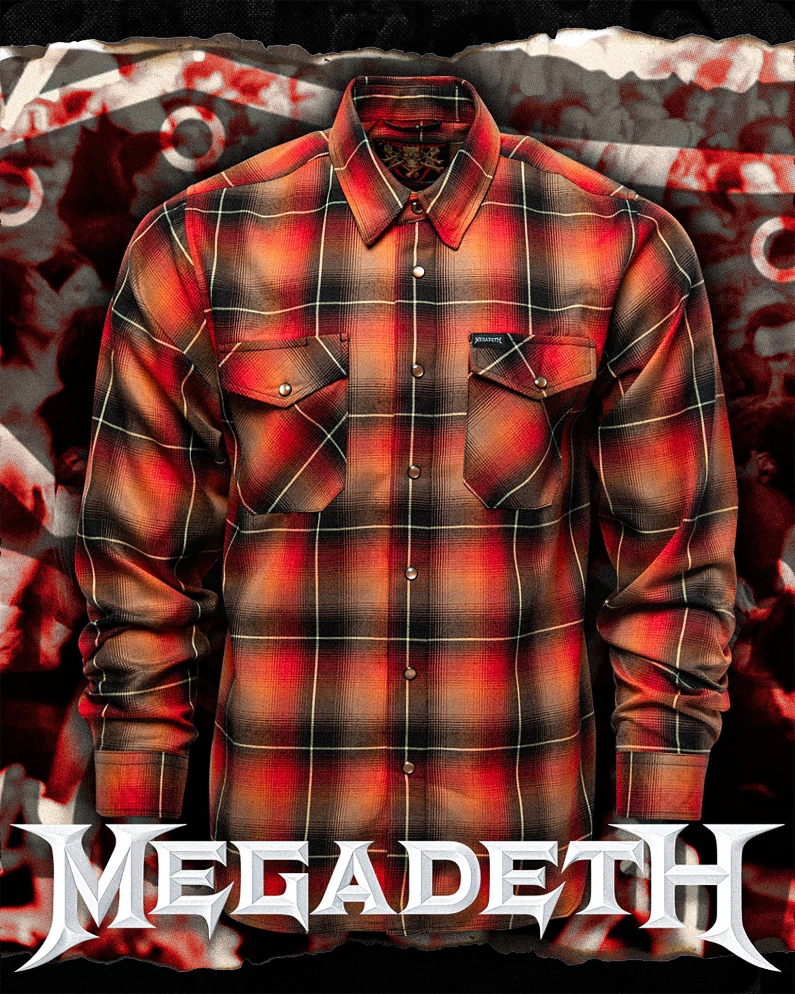 Megadeth - Killing Is My Business Flannel - Dixxon Flannel Co.