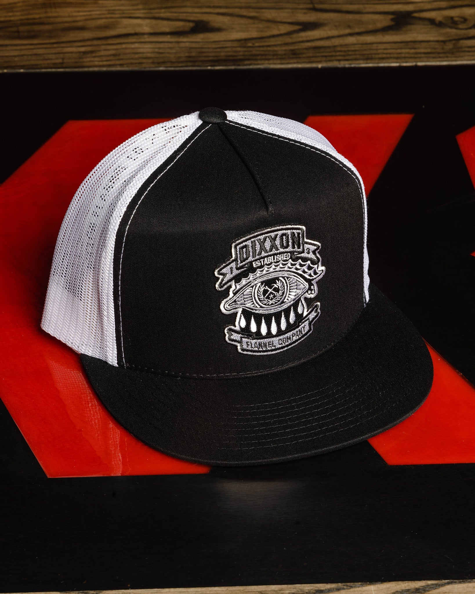 Mystic Flat Bill Trucker Snapback - Dixxon Flannel Co.