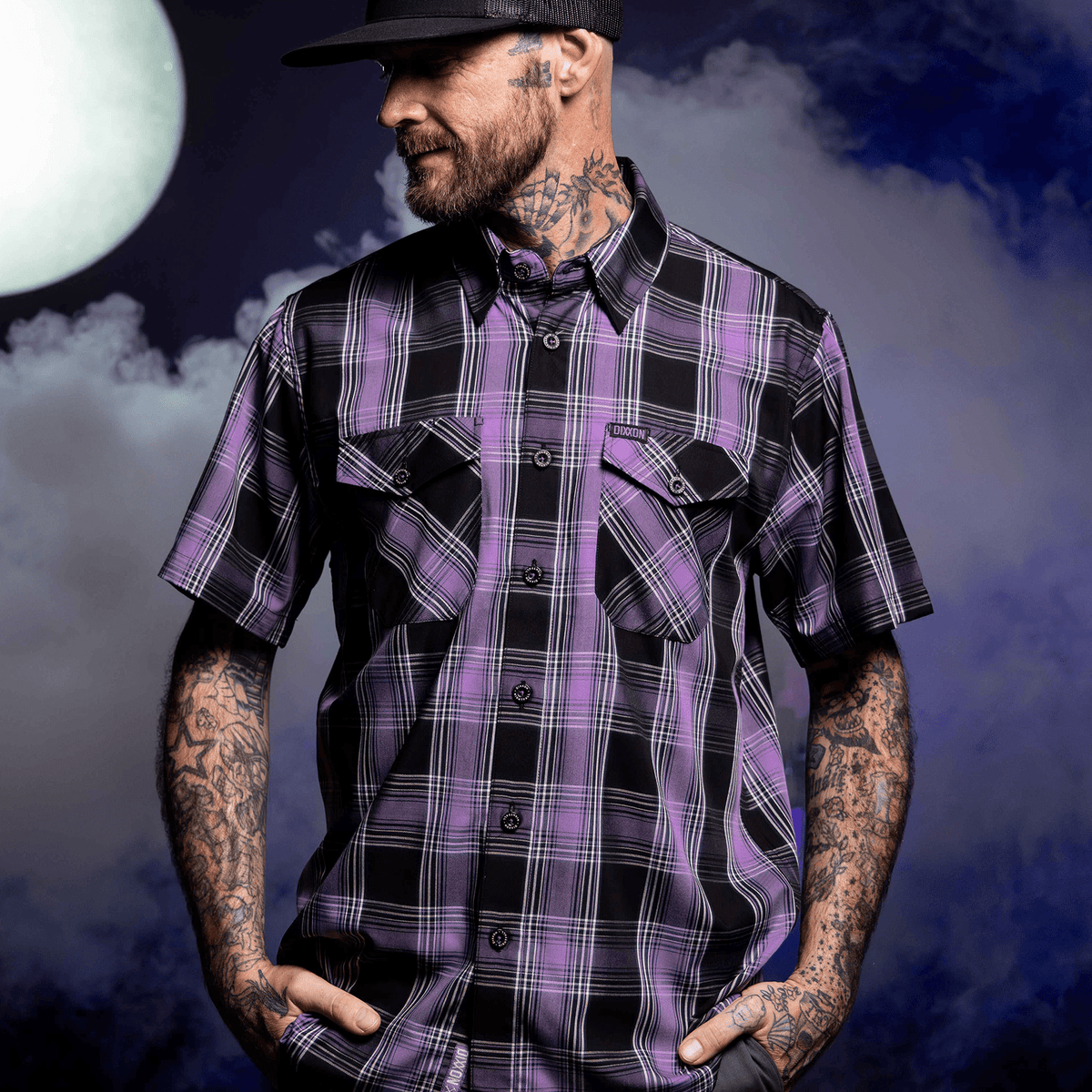 Night Fall Bamboo Short Sleeve | Dixxon Flannel Co.