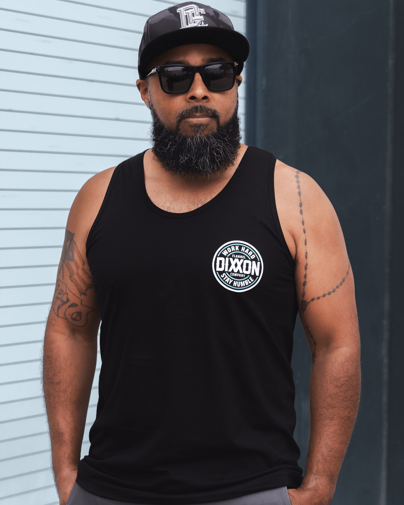 Nuevo Corpo Tank - Black - Dixxon Flannel Co. view 3