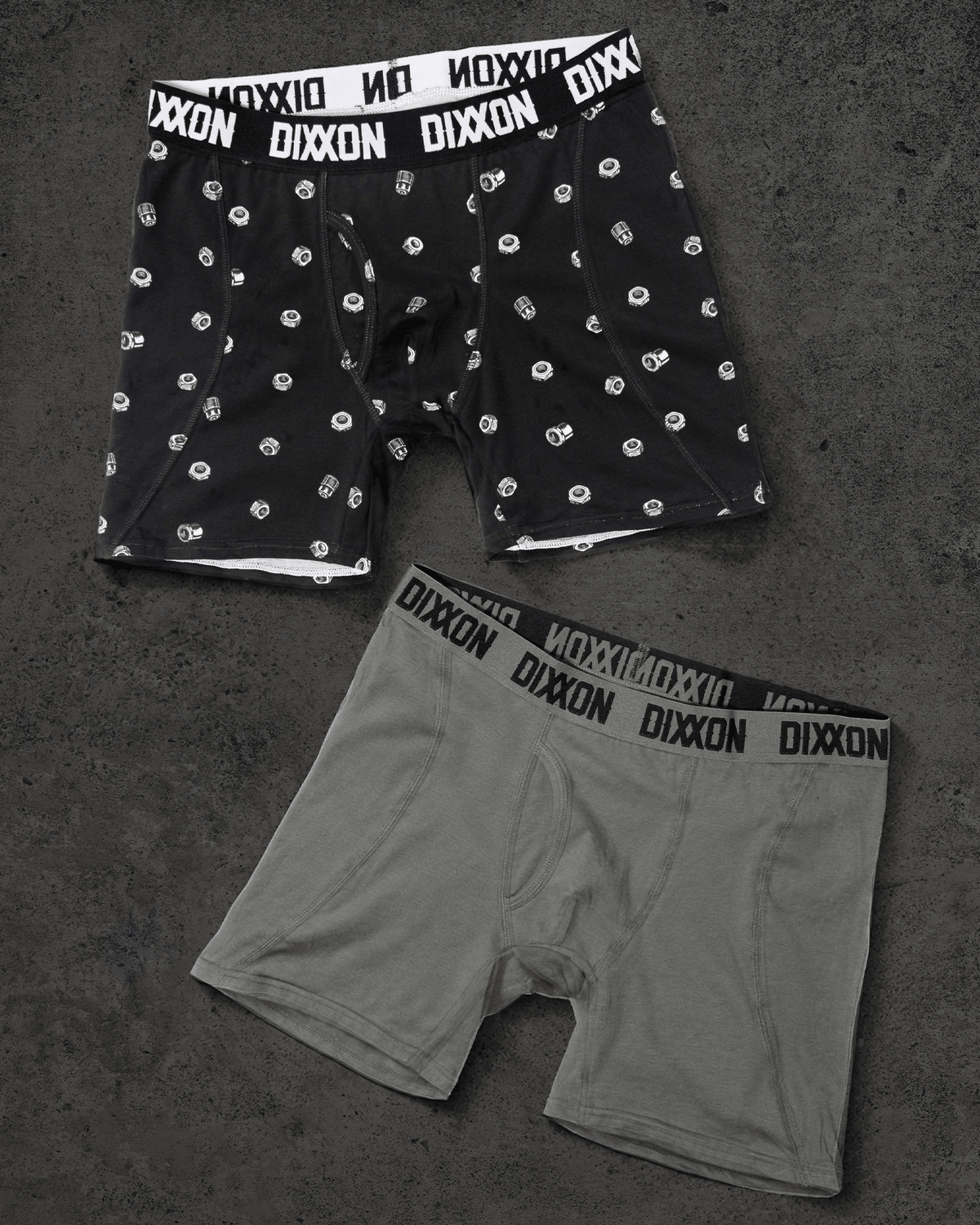 Nuts Cotton Stretch 2pk Boxer Briefs - Dixxon Flannel Co. view 1