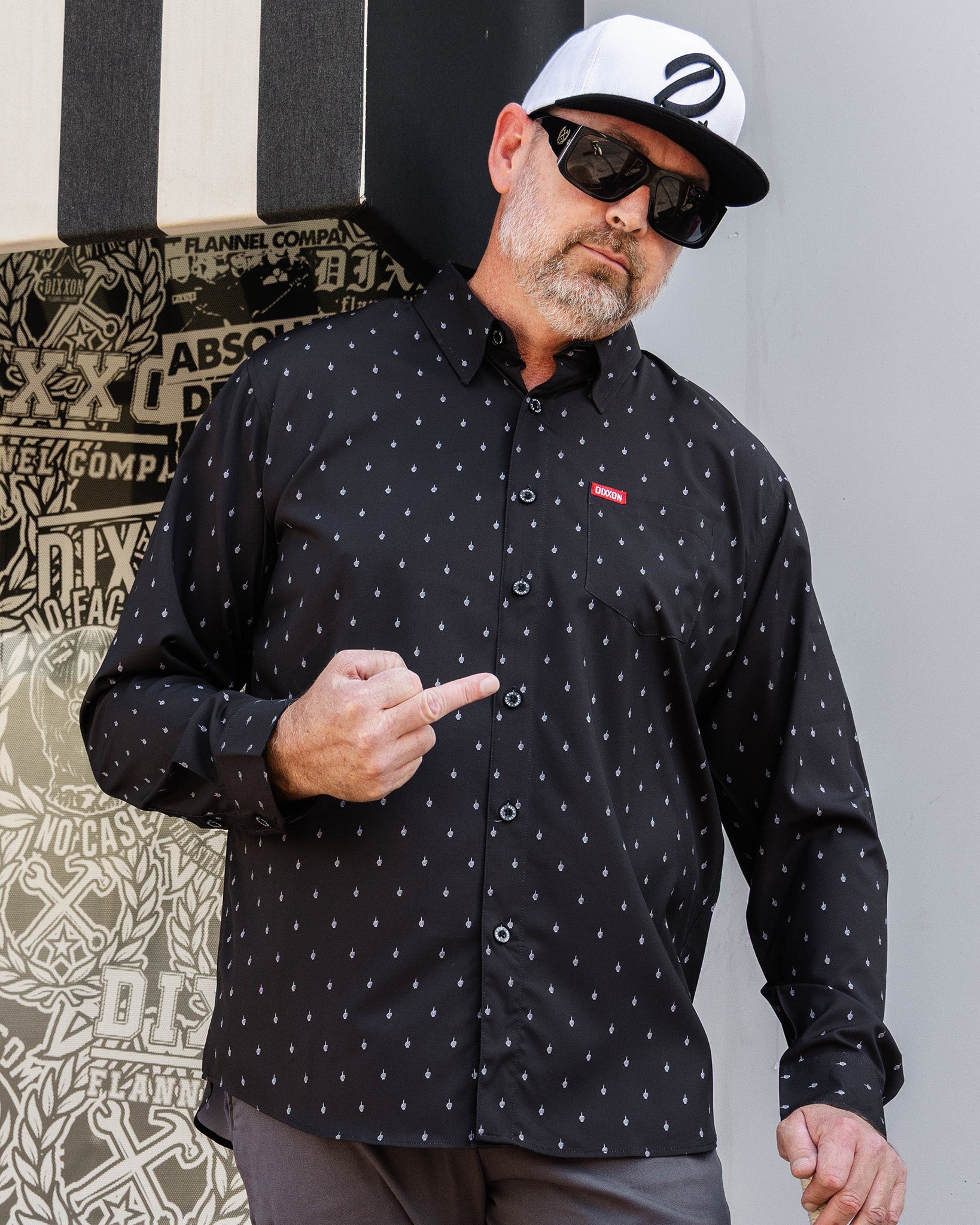 Old Hoss Long Sleeve Party Shirt - Dixxon Flannel Co.